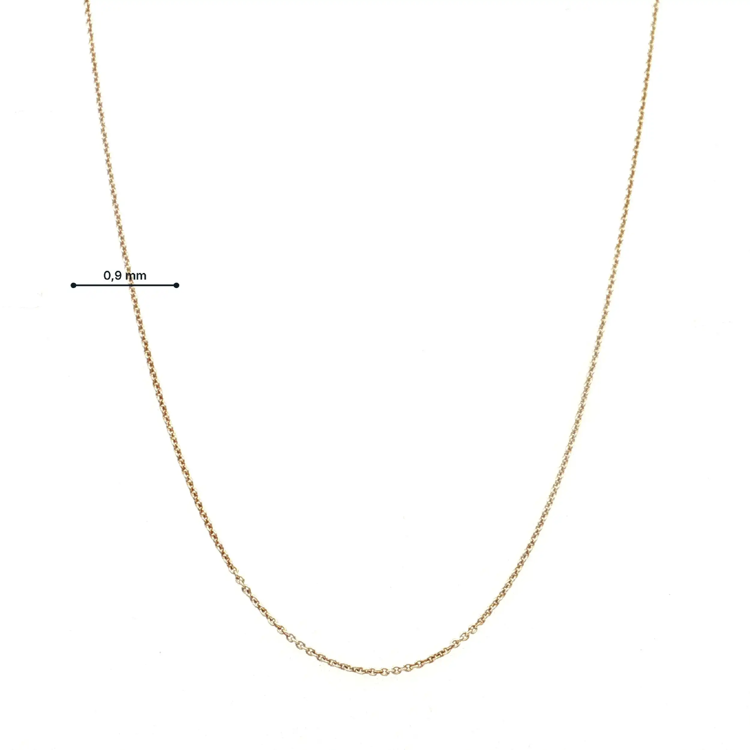 Ankerkette Gelbgold