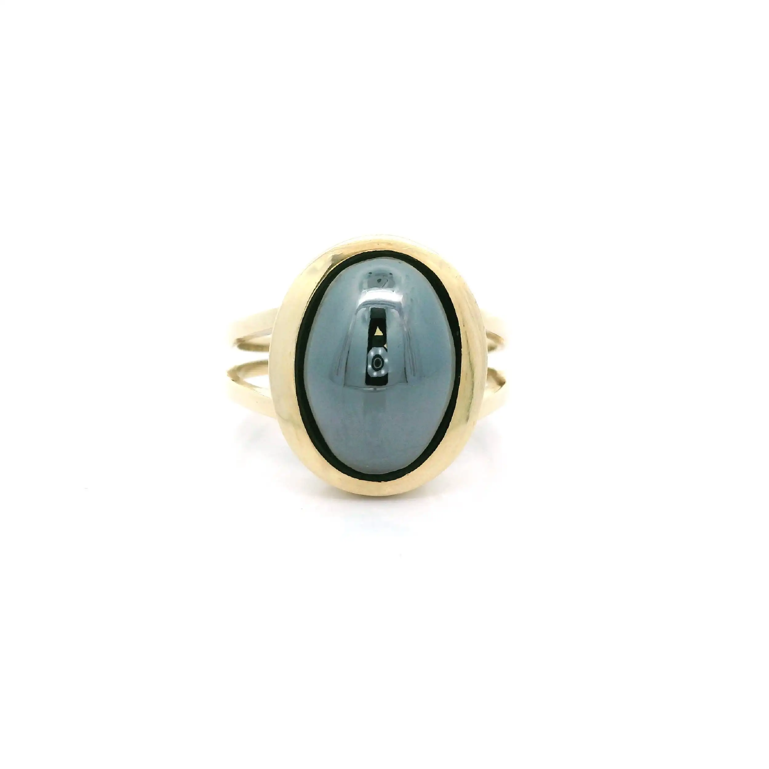 Ring Gelbgold mit Cabochon