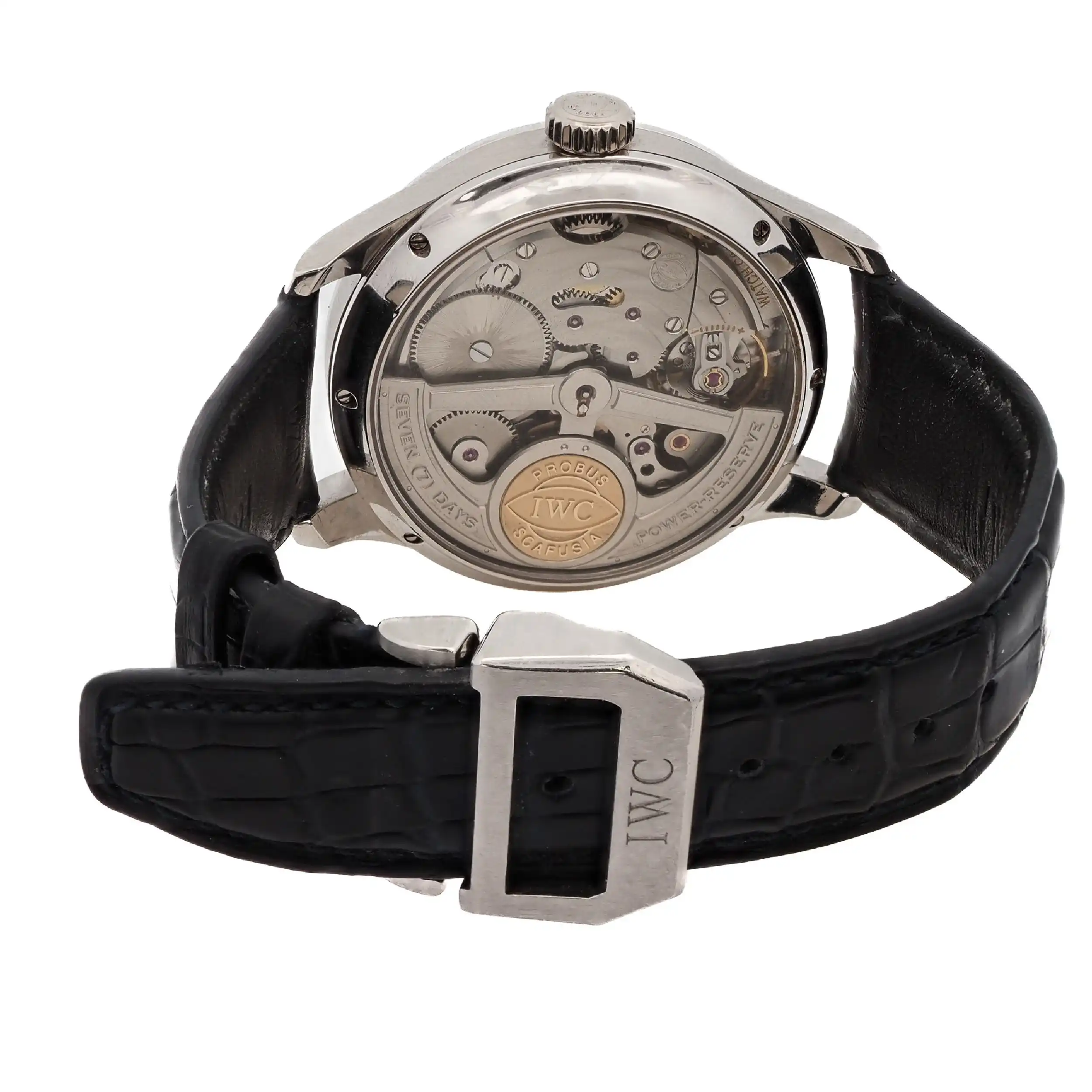 Herrenuhr IWC Portugieser Perpetual "Ewiger Kalender" Platin limitiert auf 250 Stk.