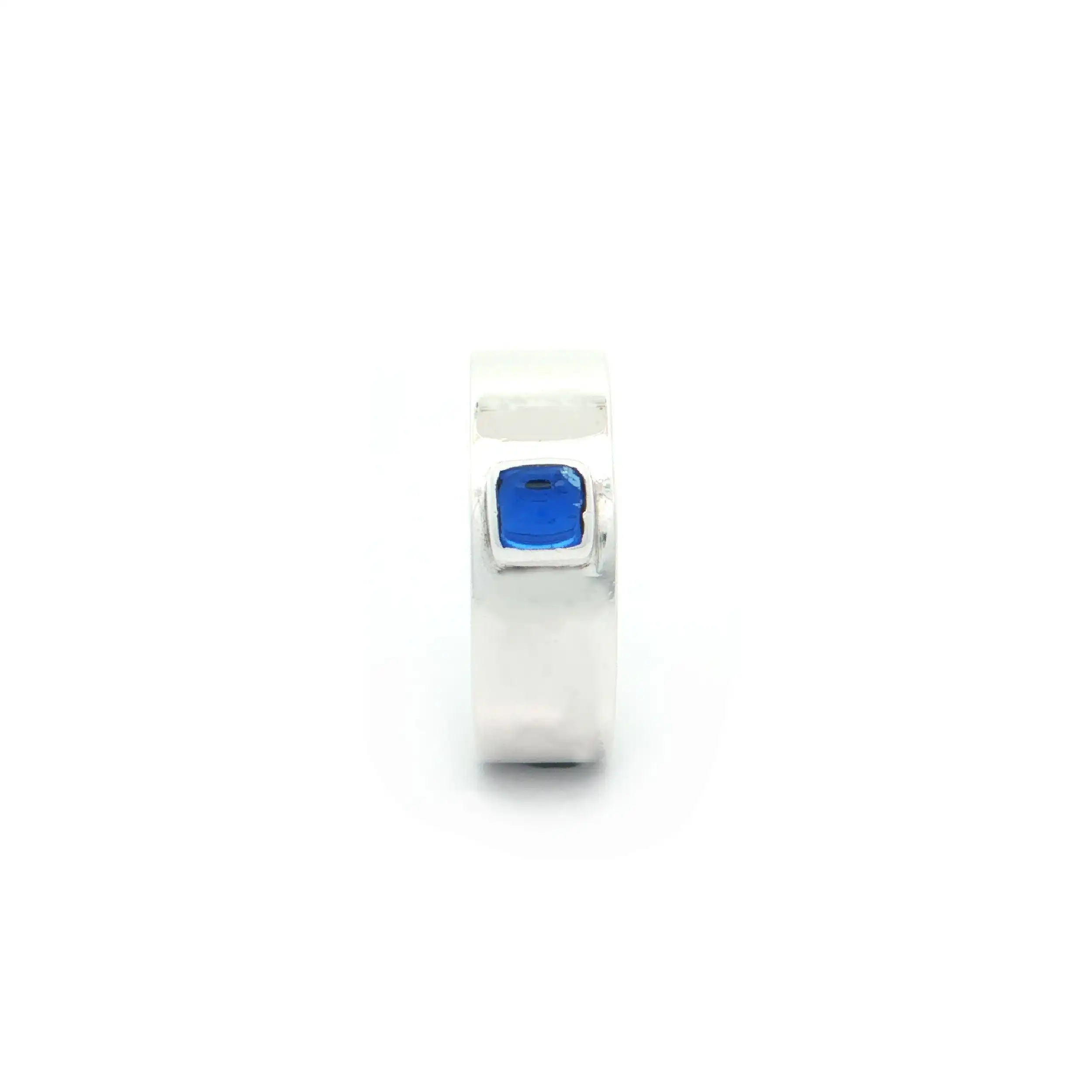Ring Silber mit blauem Farbstein Ring Silber mit blauem Farbstein