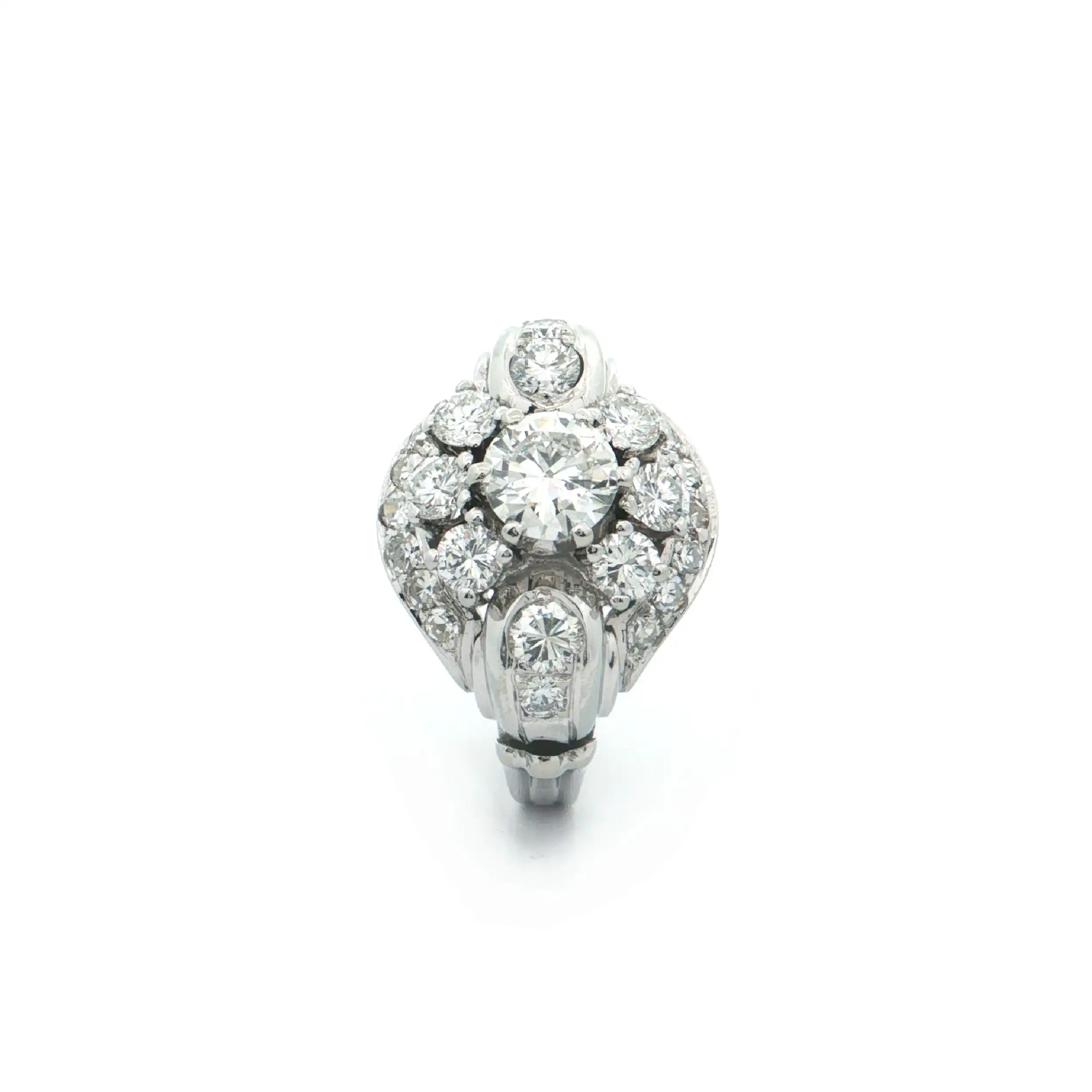 Ring Weißgold mit Brillanten Ring Weißgold mit Brillanten