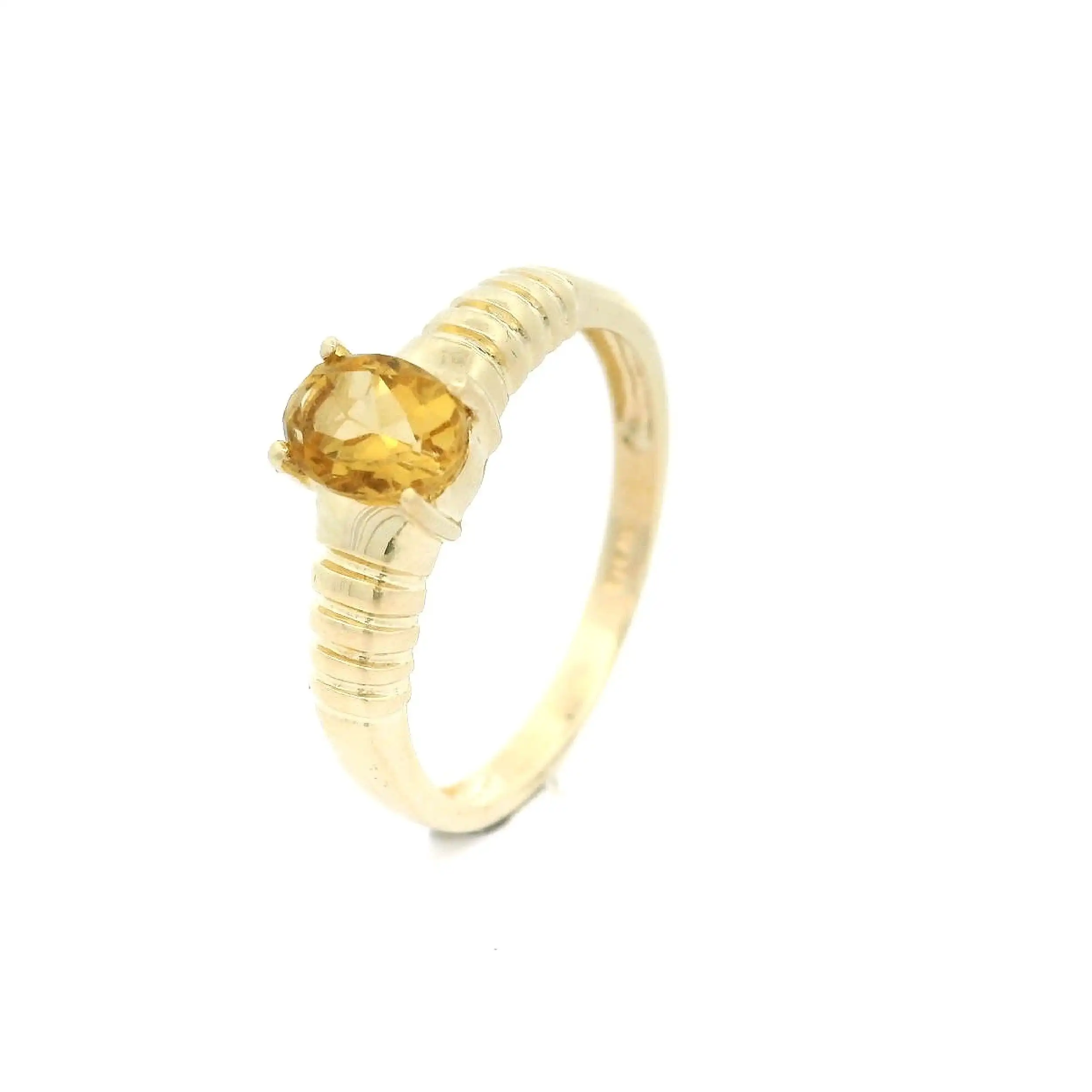 Ring Gelbgold mit Citrin Ring Gelbgold mit Citrin