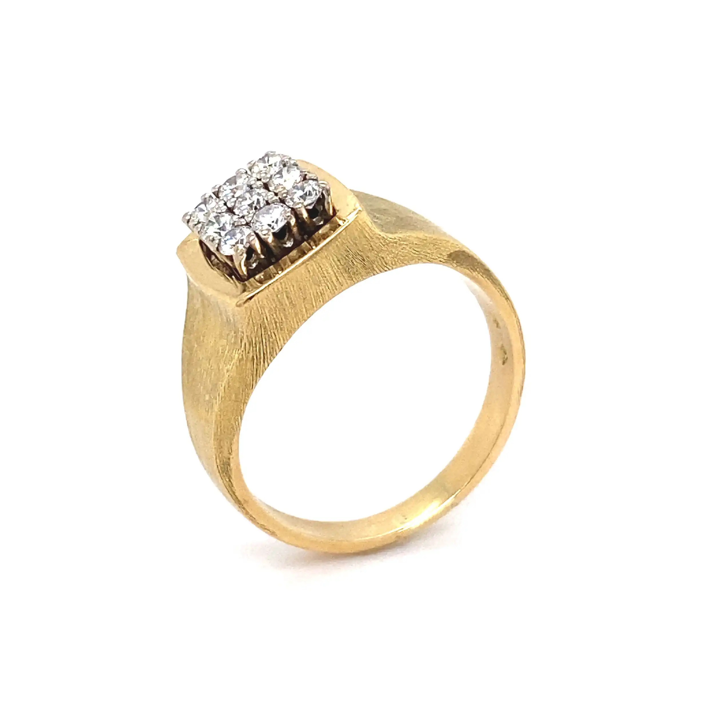 Ring Bicolor mit Brillanten Ring Bicolor mit Brillanten