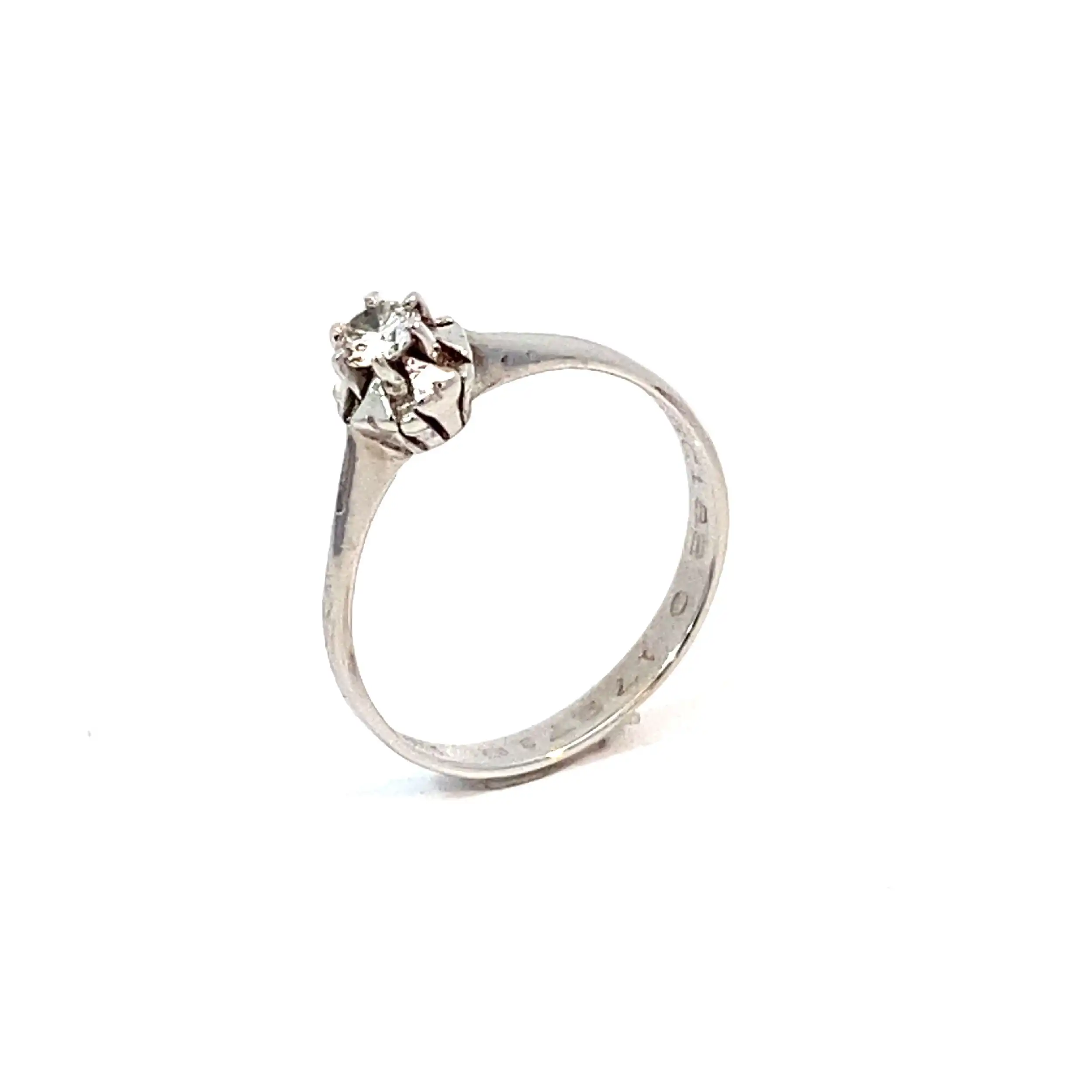 Ring Weißgold mit Brillant