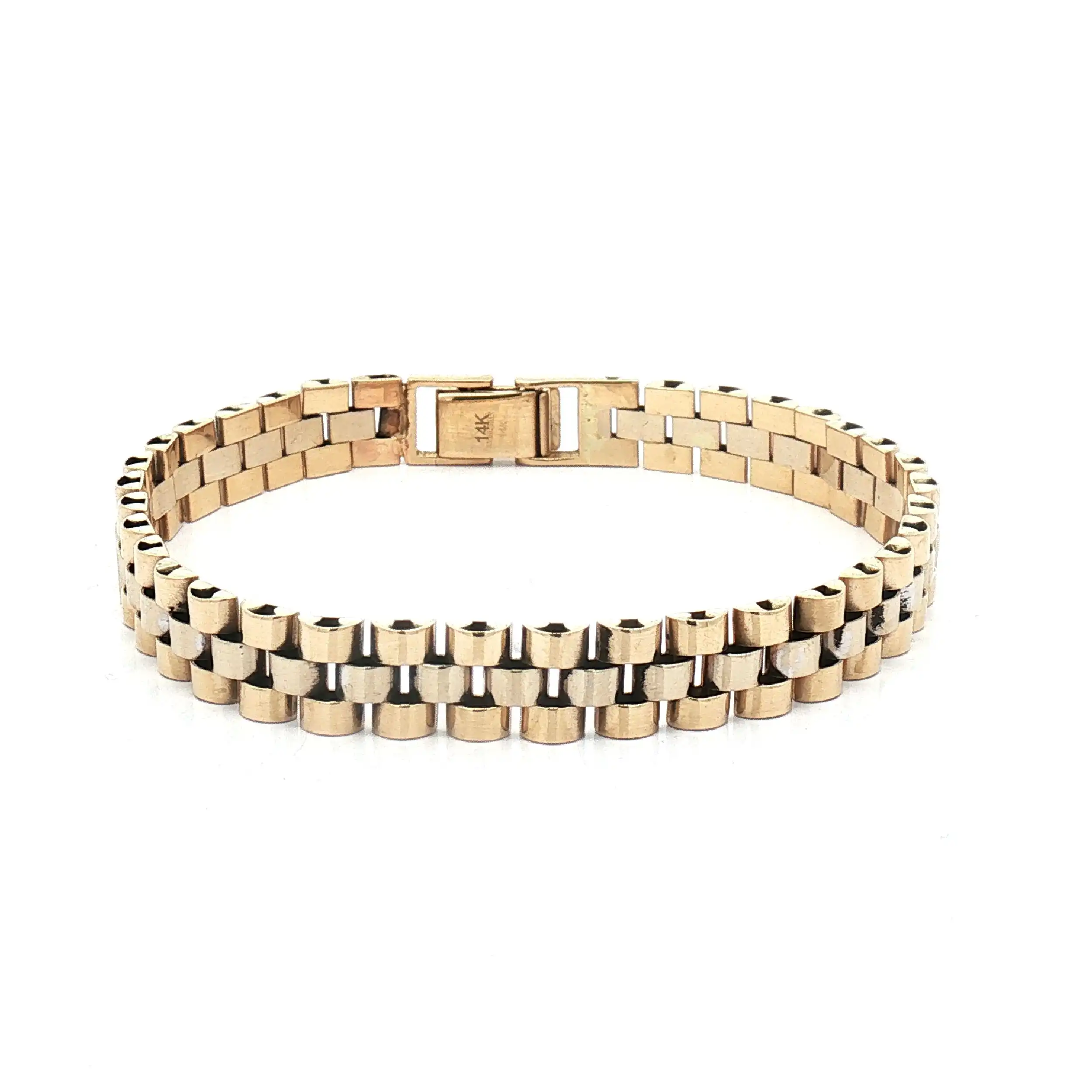 Armband Bicolor mit Krone Armband Bicolor mit Krone