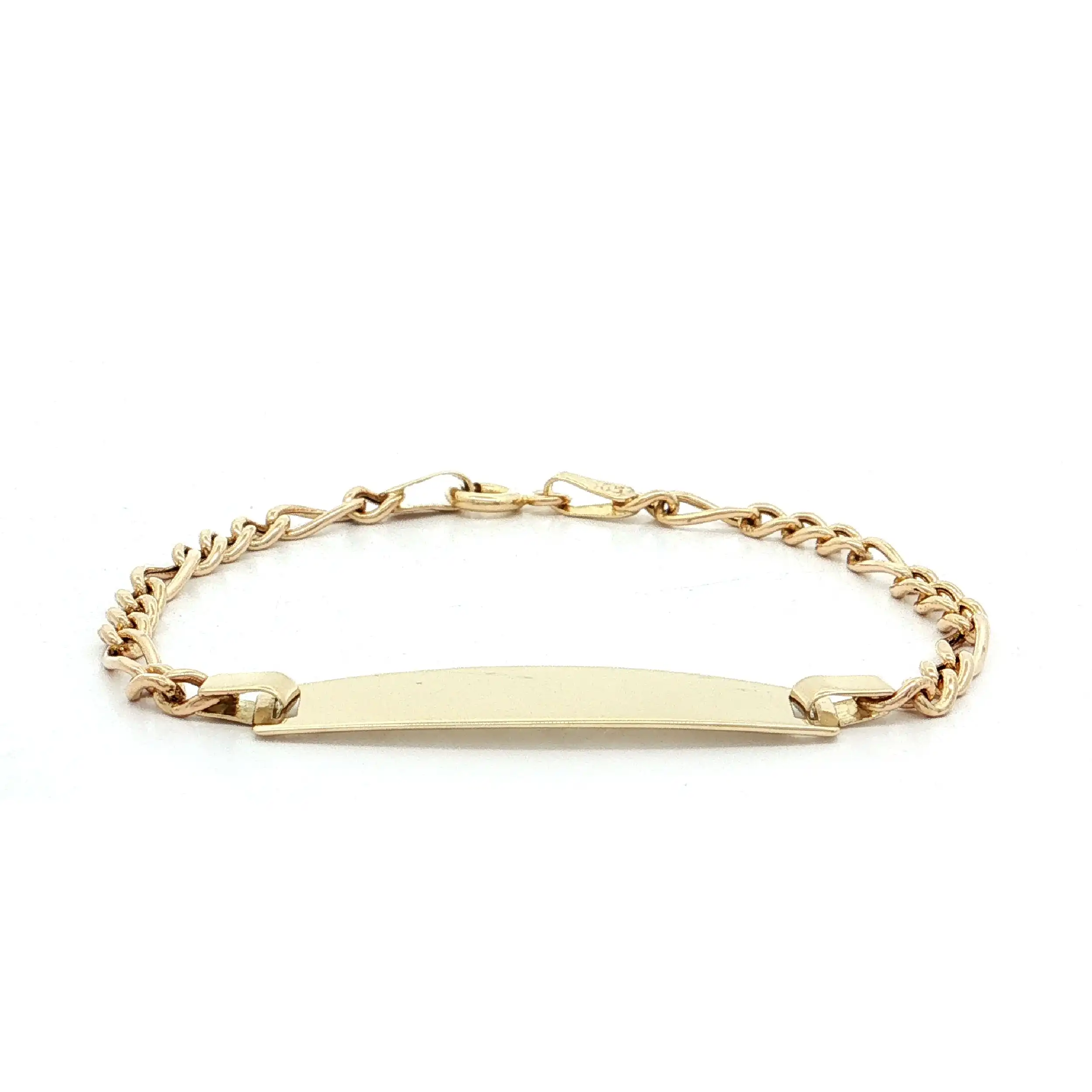 Kinder-Identarmband Gelbgold