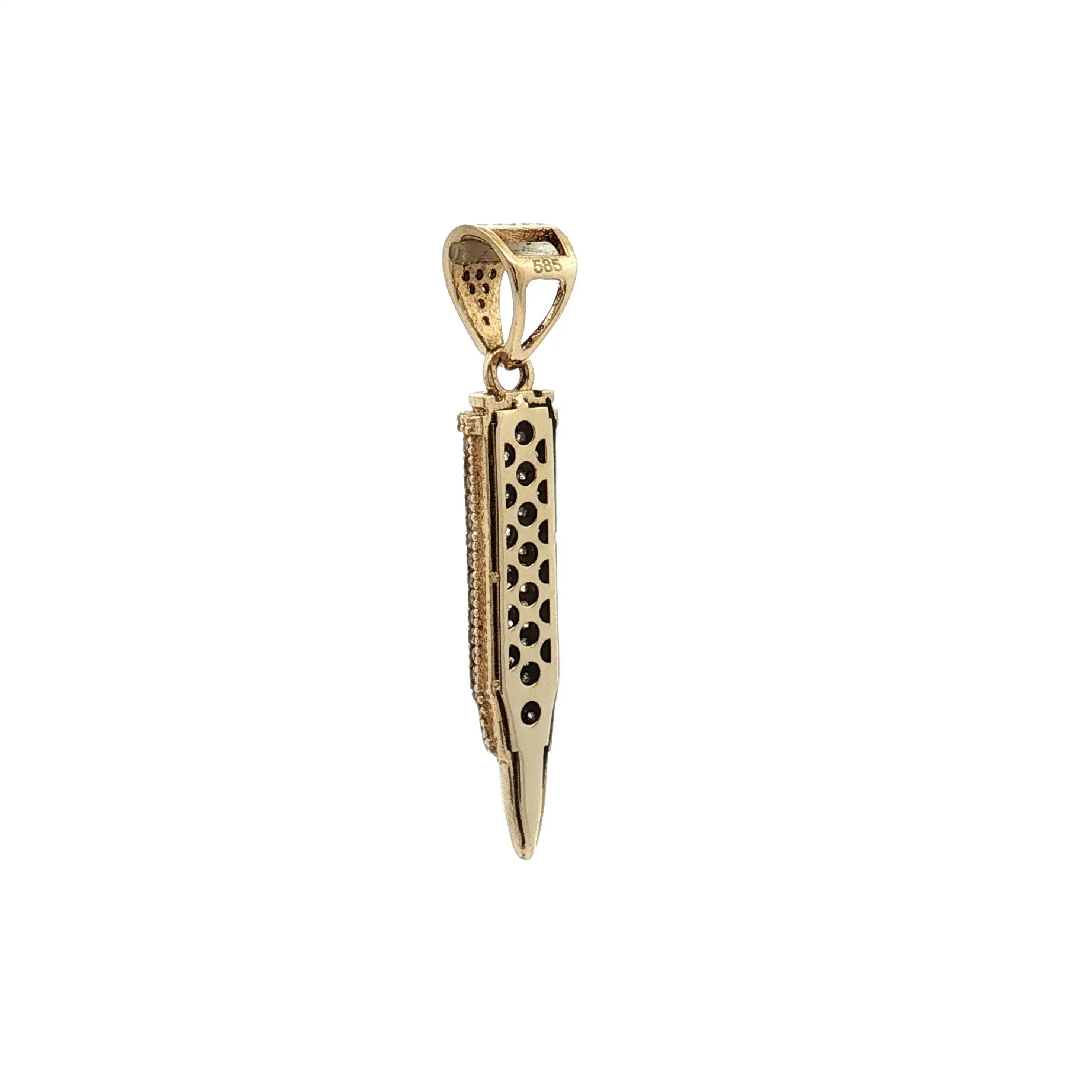 Anhänger Gelbgold mit Zirkonia Anhänger Gelbgold mit Zirkonia