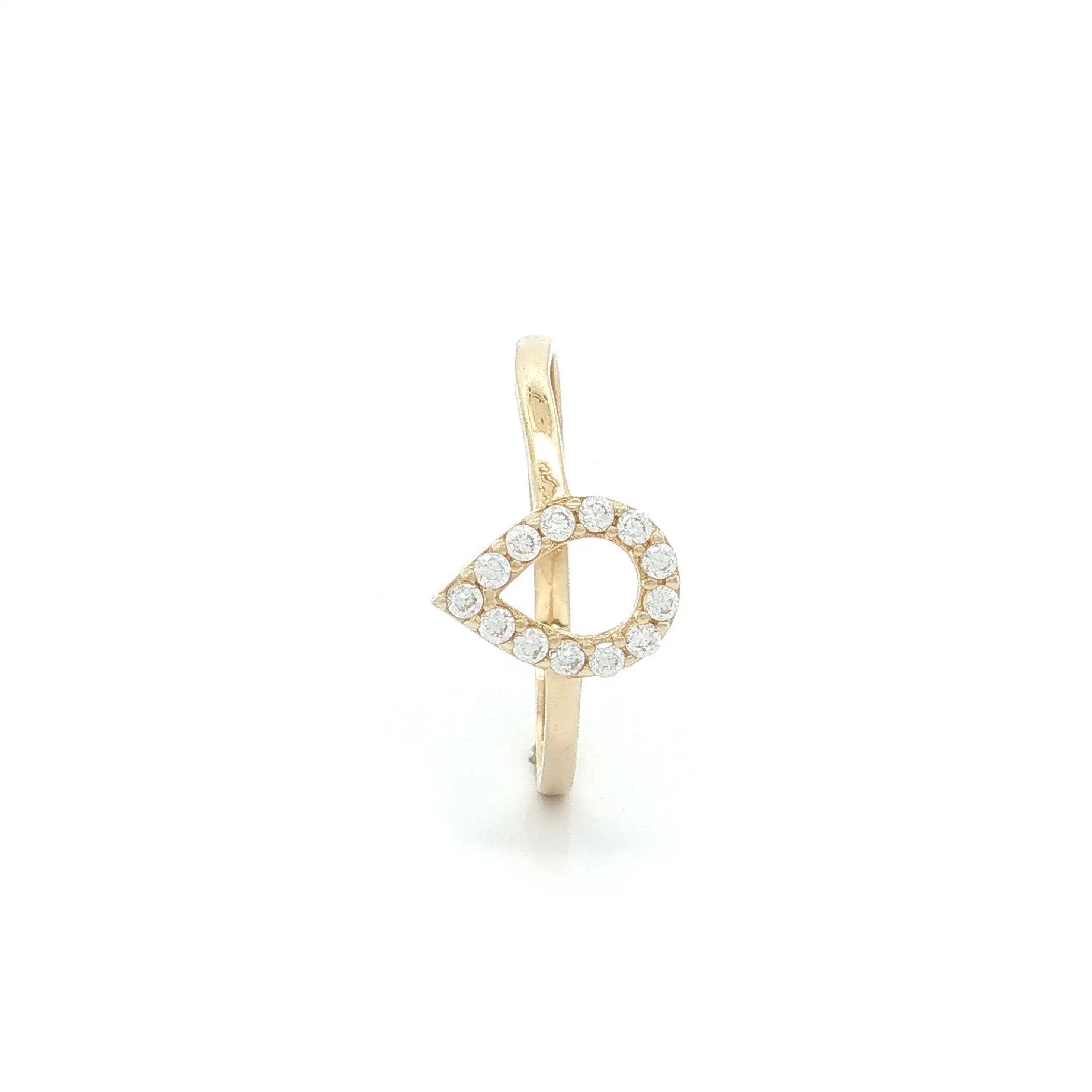 Ring Gelbgold mit Zirkonia Ring Gelbgold mit Zirkonia