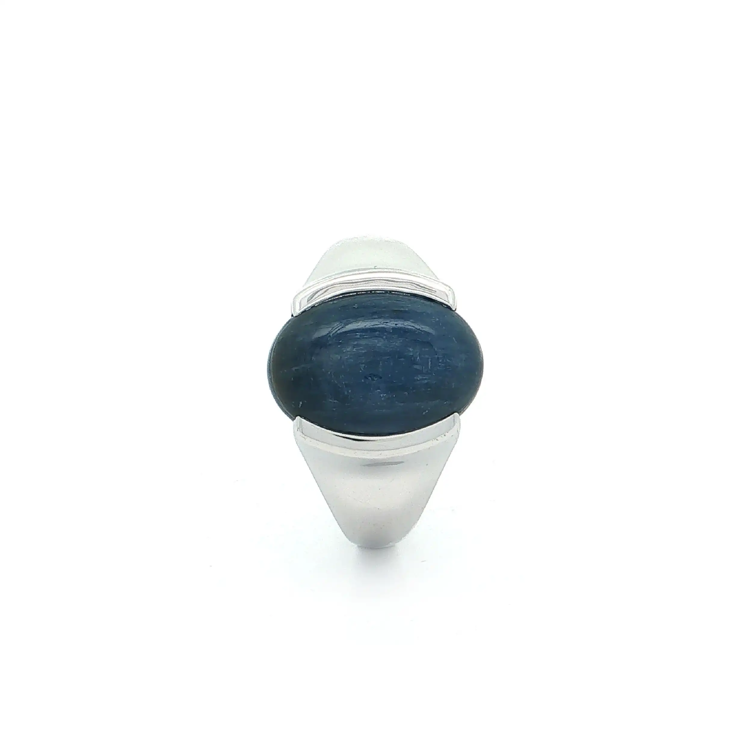 Ring Silber mit Saphircabochon