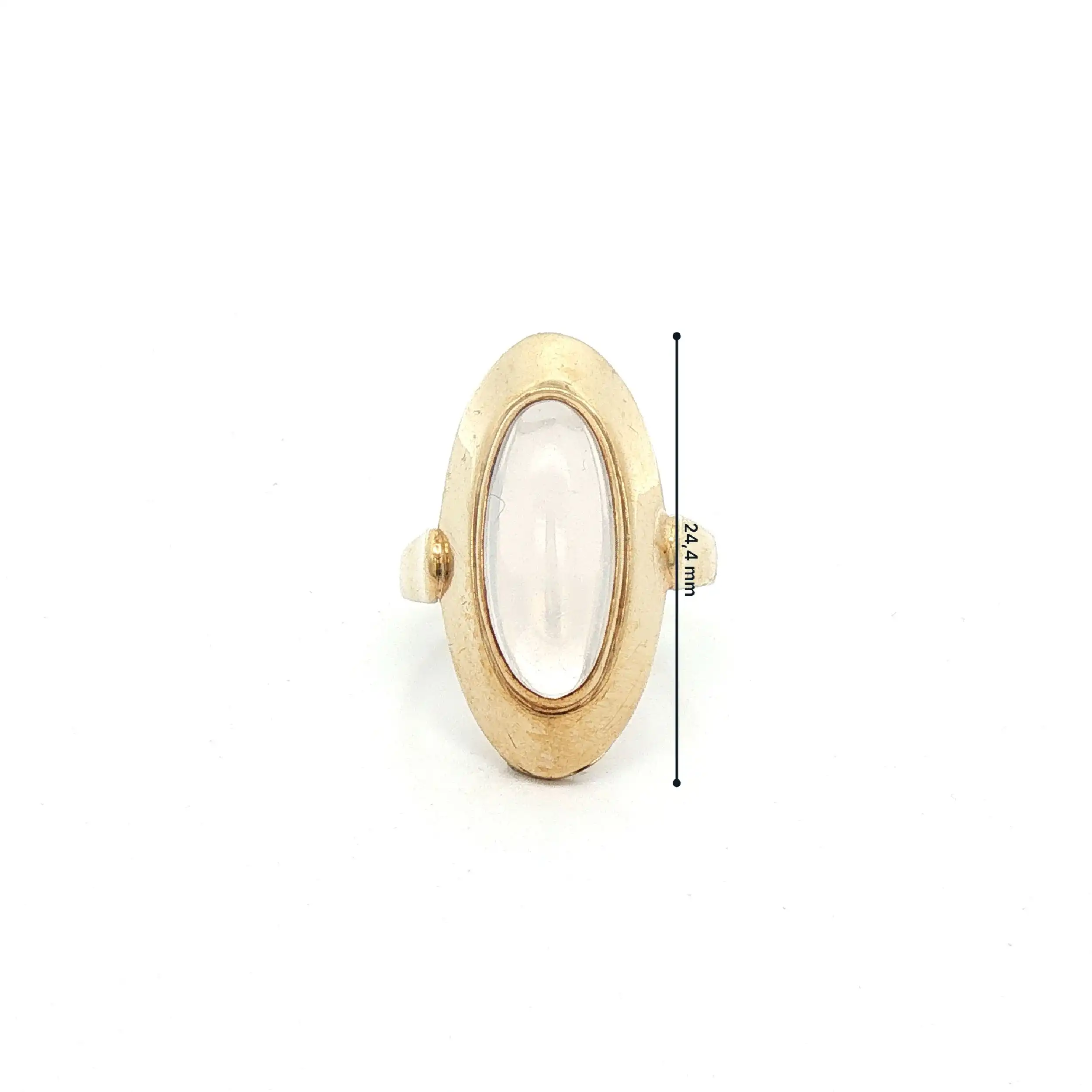 Ring Gelbgold mit Mondstein