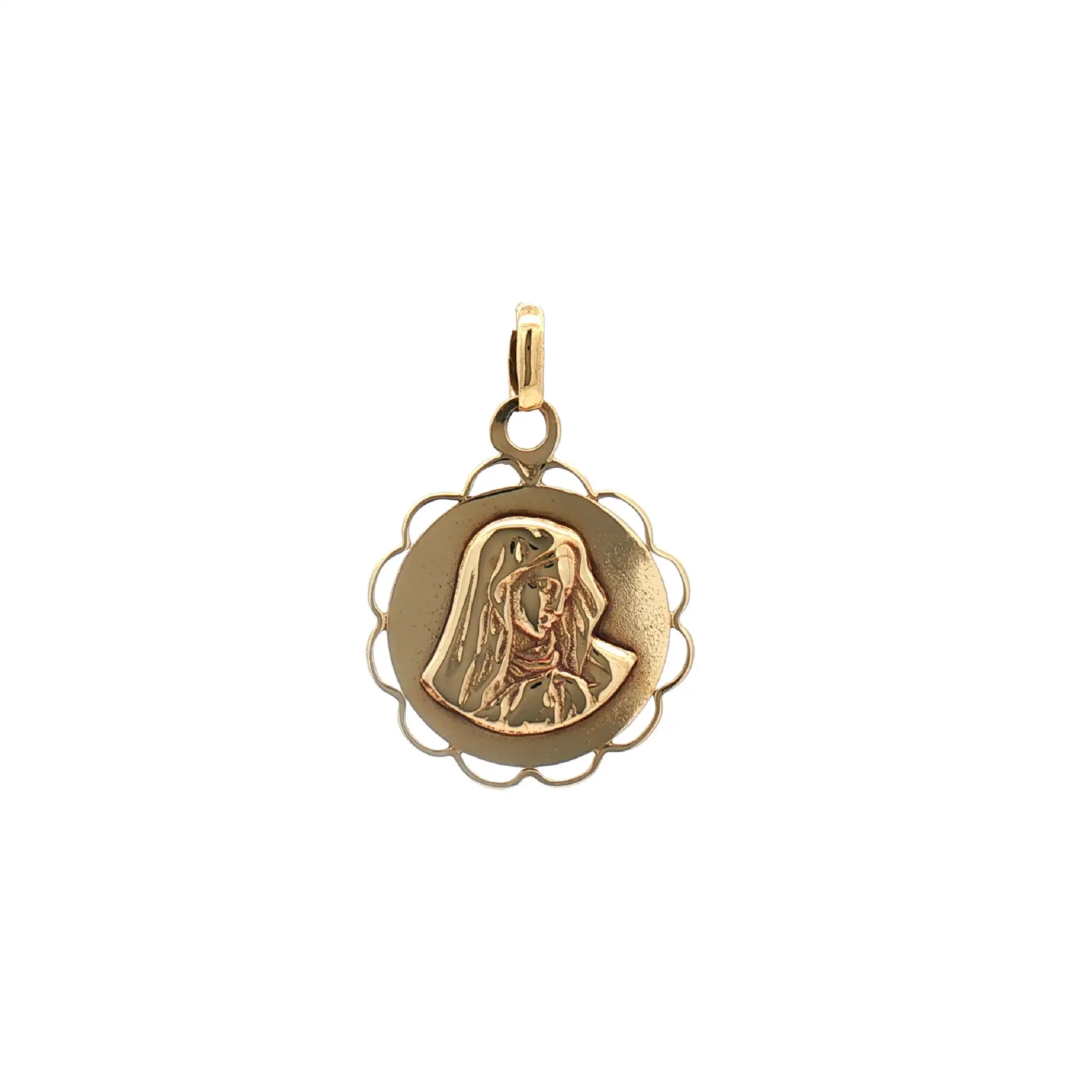 Anhänger Gelbgold Maria