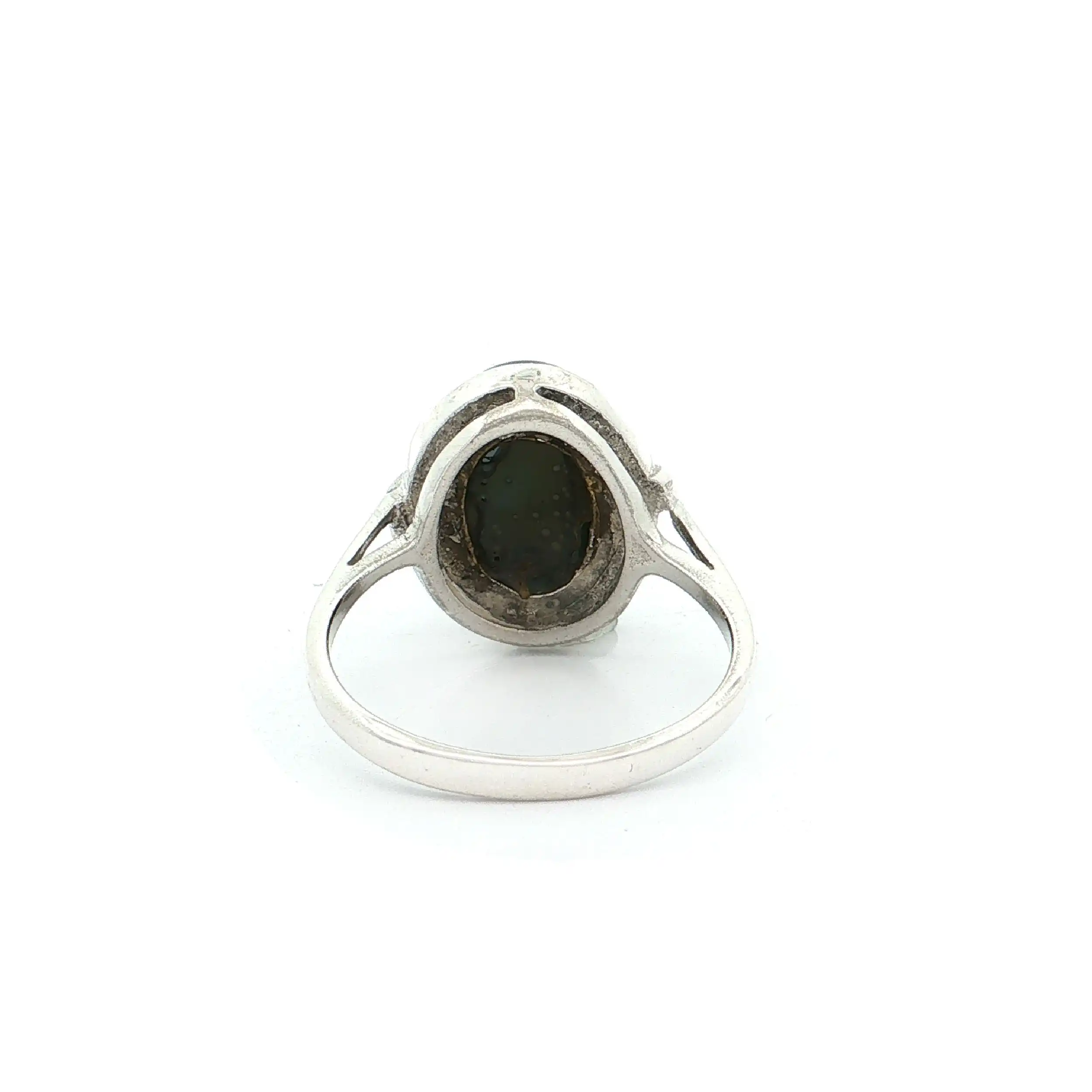 Ring Silber mit Hämatit Ring Silber mit Hämatit