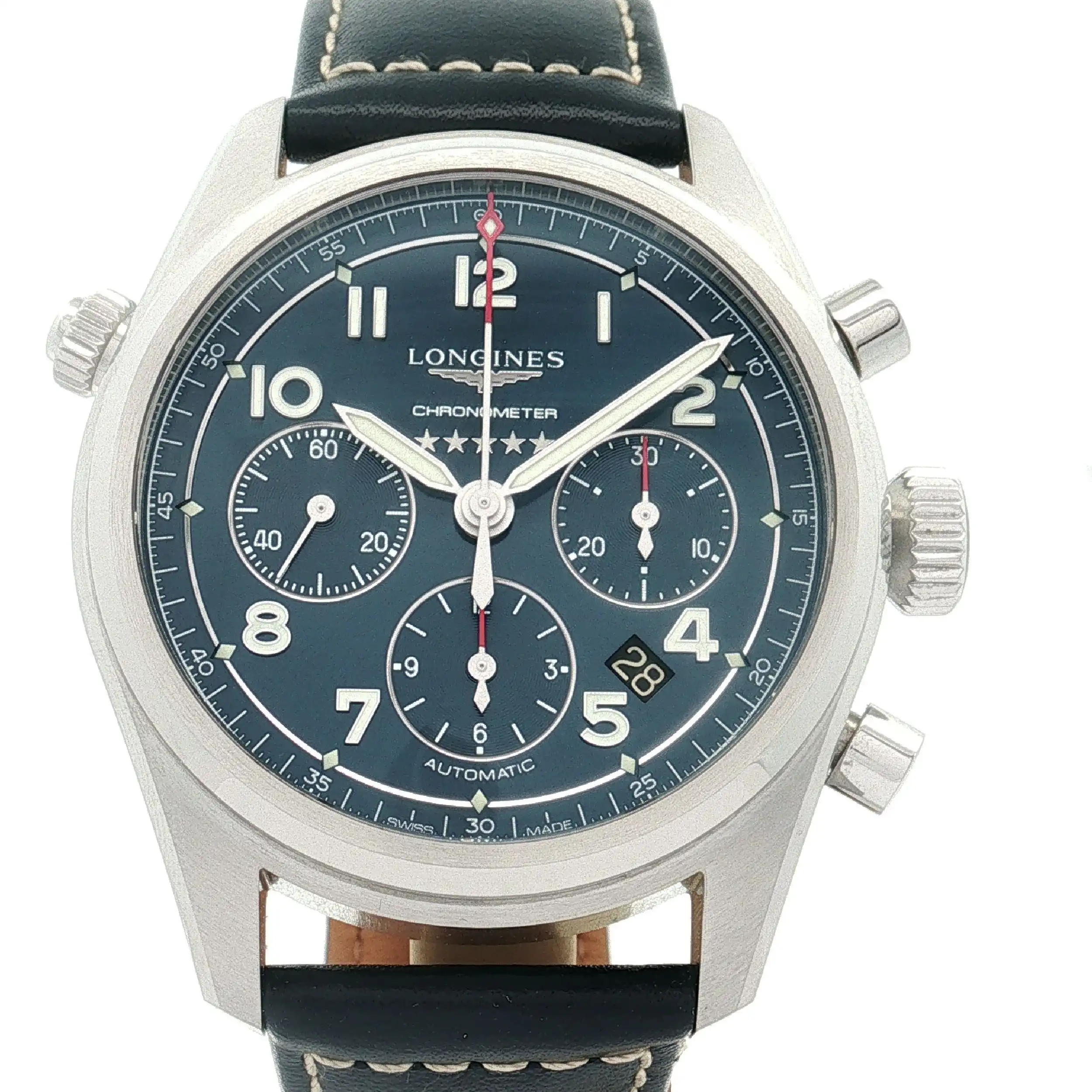 Herrenuhr Longines Spirit Chronograph Chronometer im Fullset Herrenuhr Longines Spirit Chronograph Chronometer im Fullset