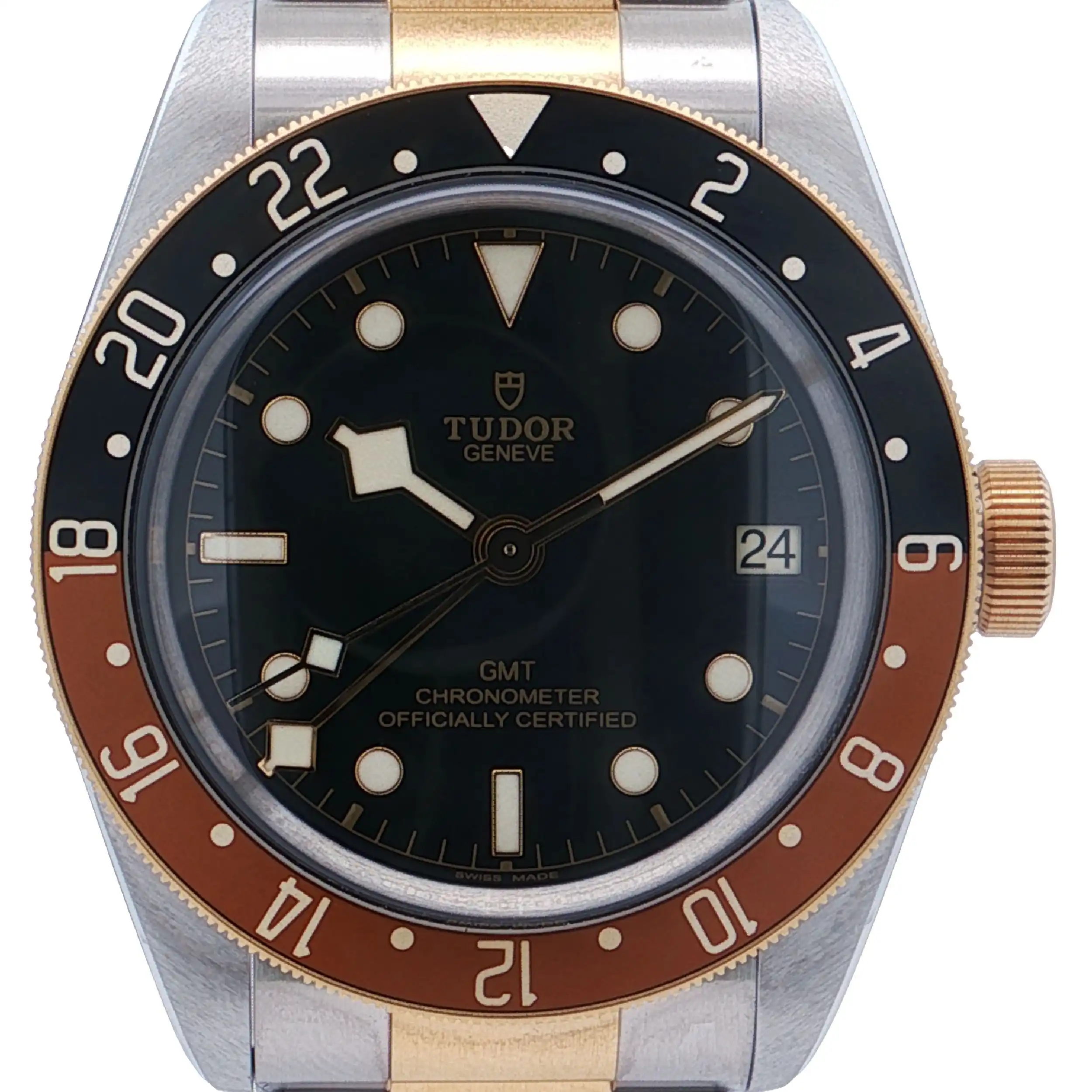 Herrenuhr Tudor Black Bay GMT S&G Full Set 2025 