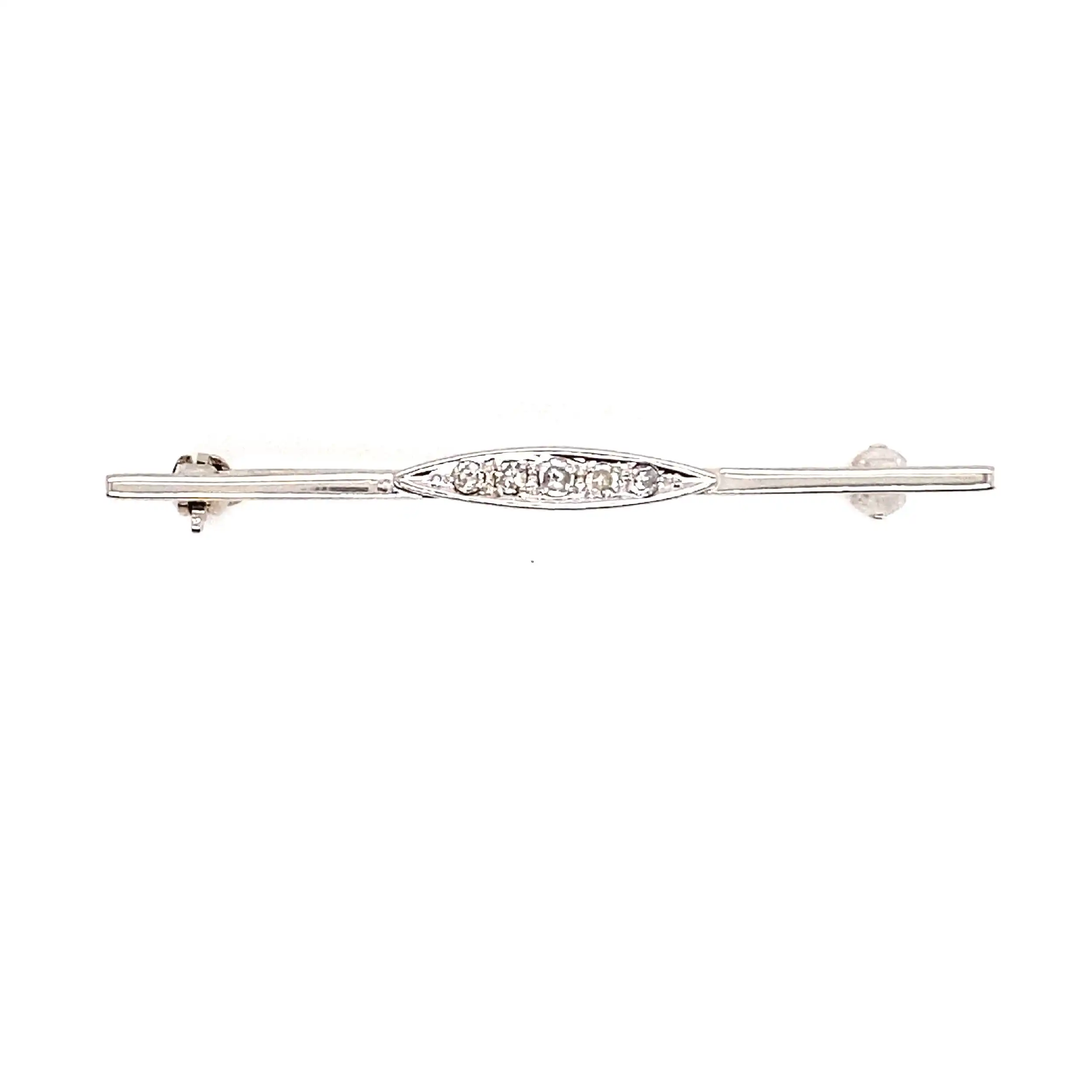 Nadel Weißgold mit Diamanten Nadel Weißgold mit Diamanten