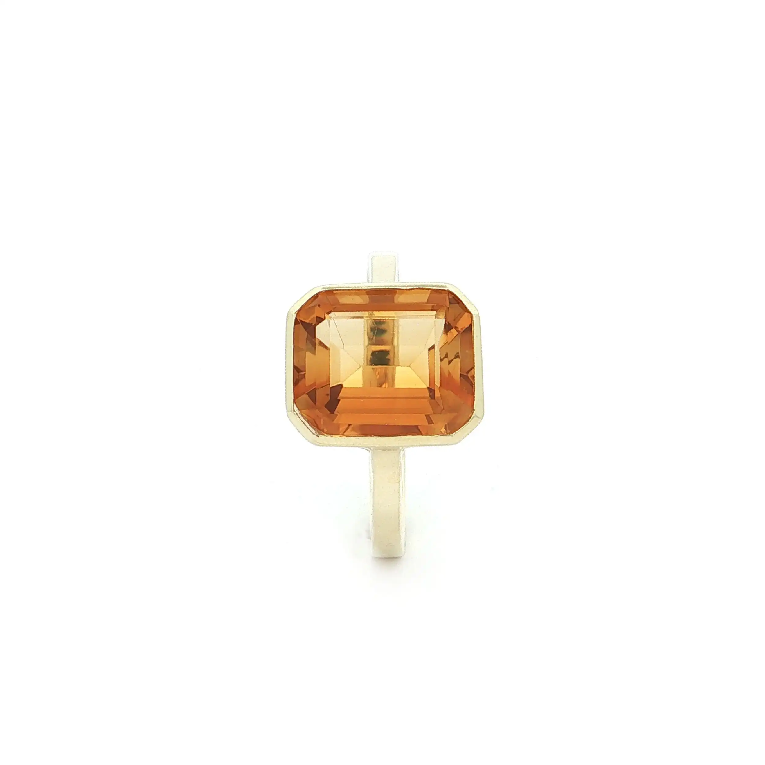 Ring Gelbgold mit Citrin