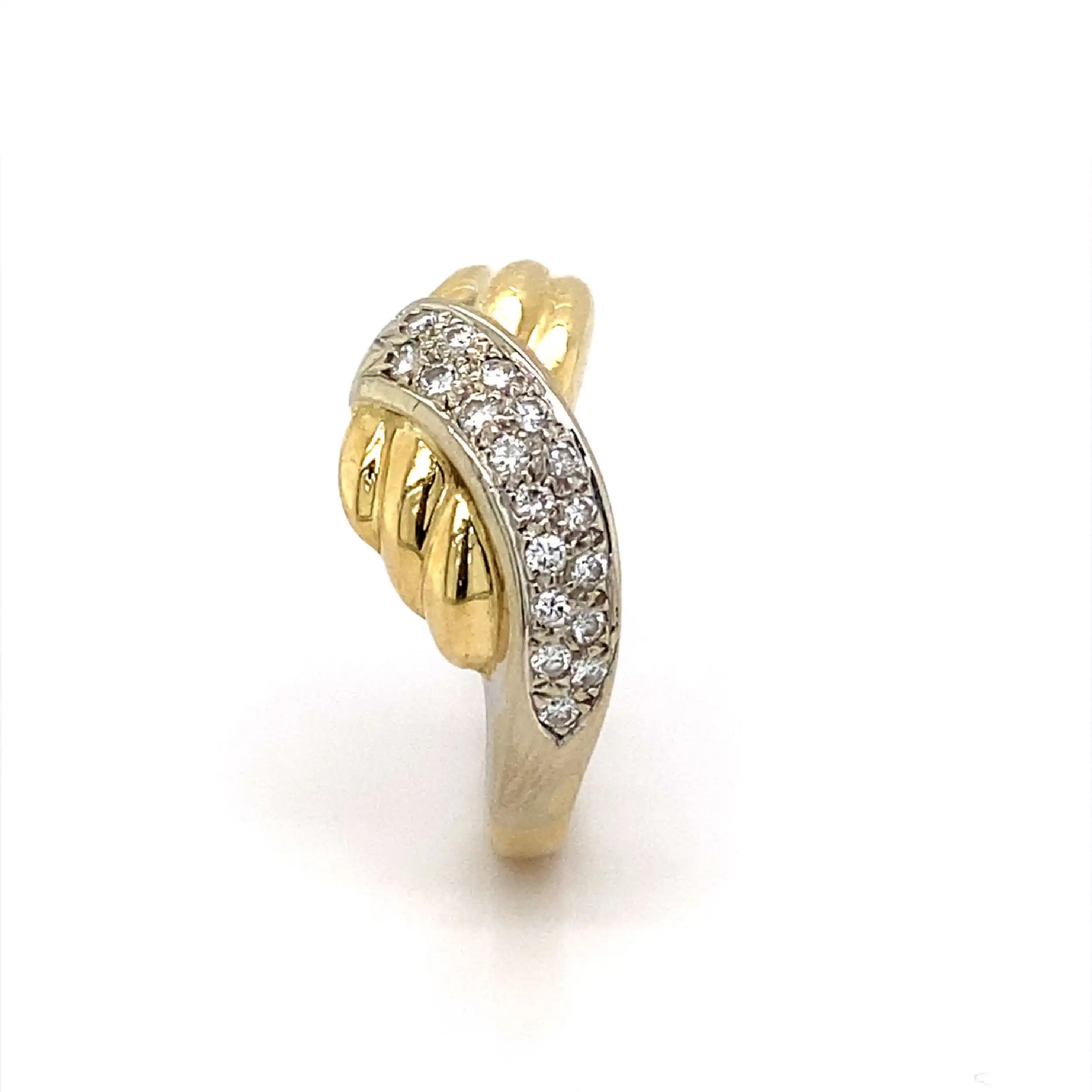 Ring Gelbgold mit Brillanten Ring Gelbgold mit Brillanten