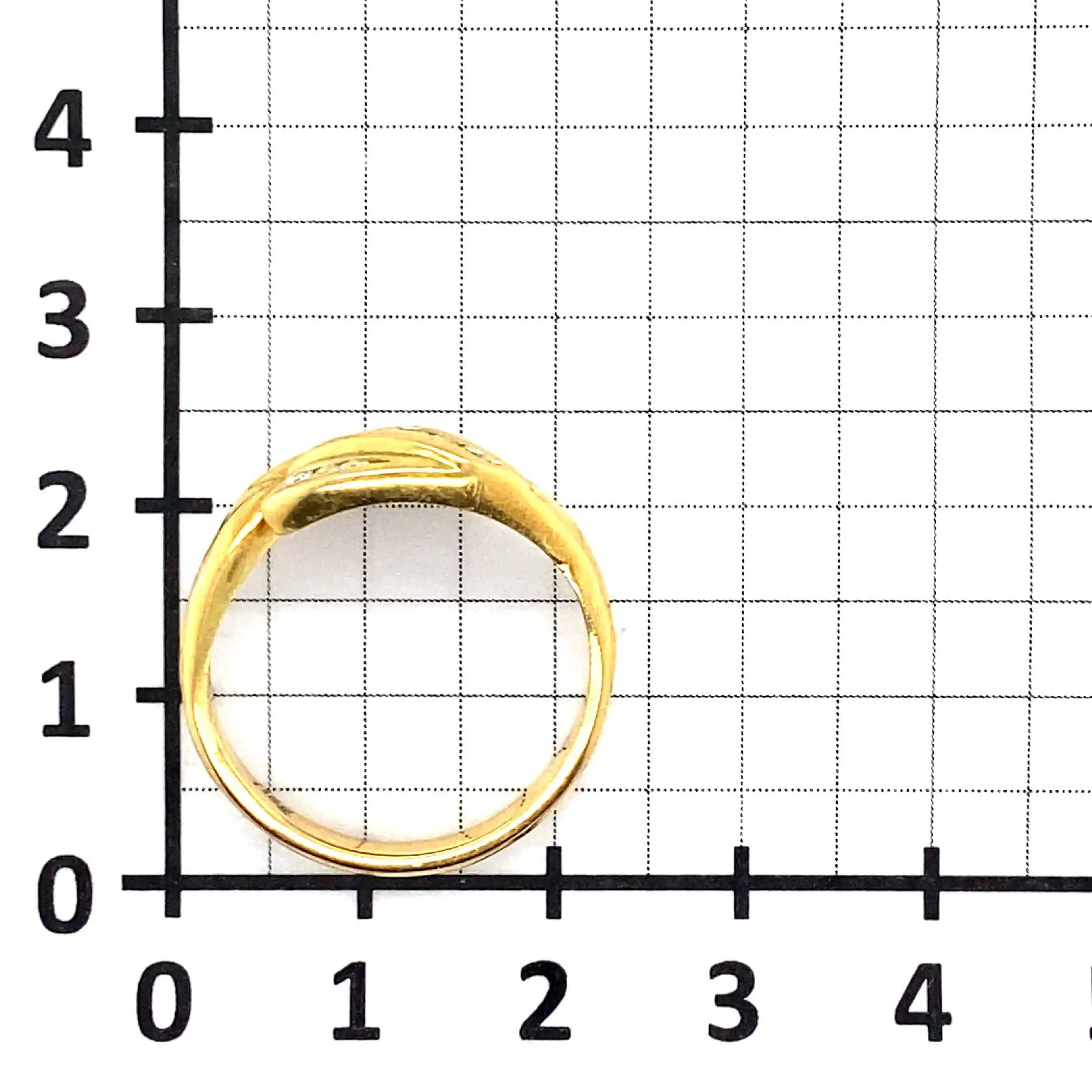 Ring Gelbgold mit Diamanten Ring Gelbgold mit Diamanten
