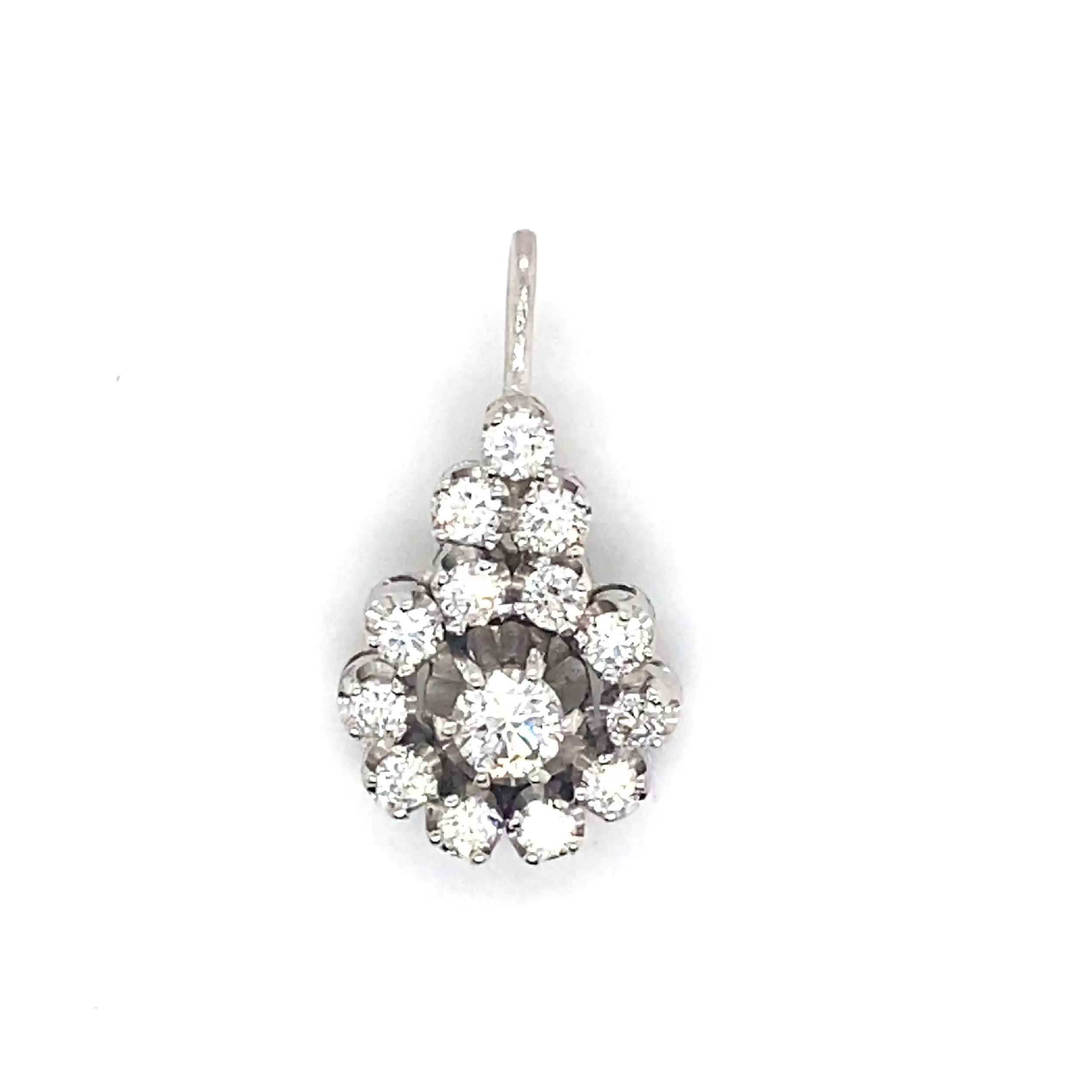 Anhänger/Clip Weißgold mit Brillanten Anhänger/Clip Weißgold mit Brillanten