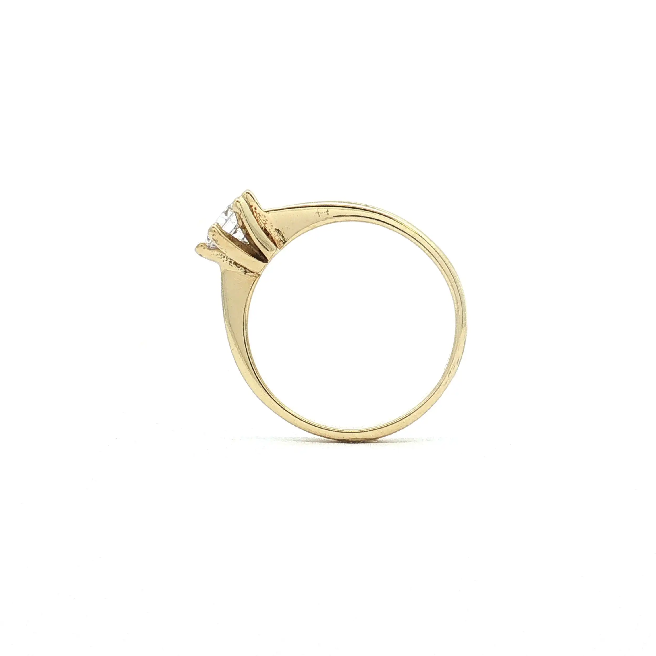 Ring Gelbgold mit Zirkonia