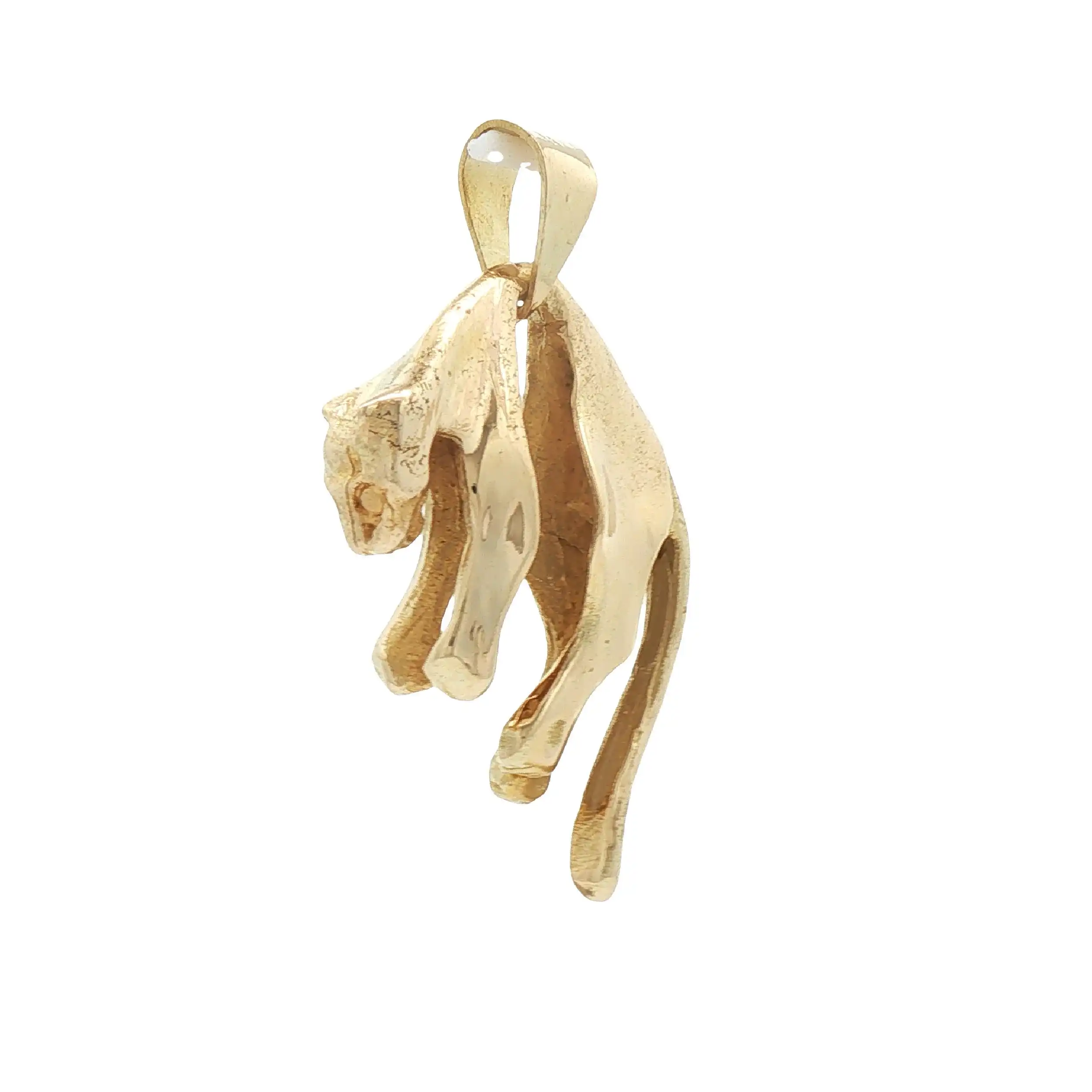 Anhänger Gelbgold Panther Anhänger Gelbgold Panther
