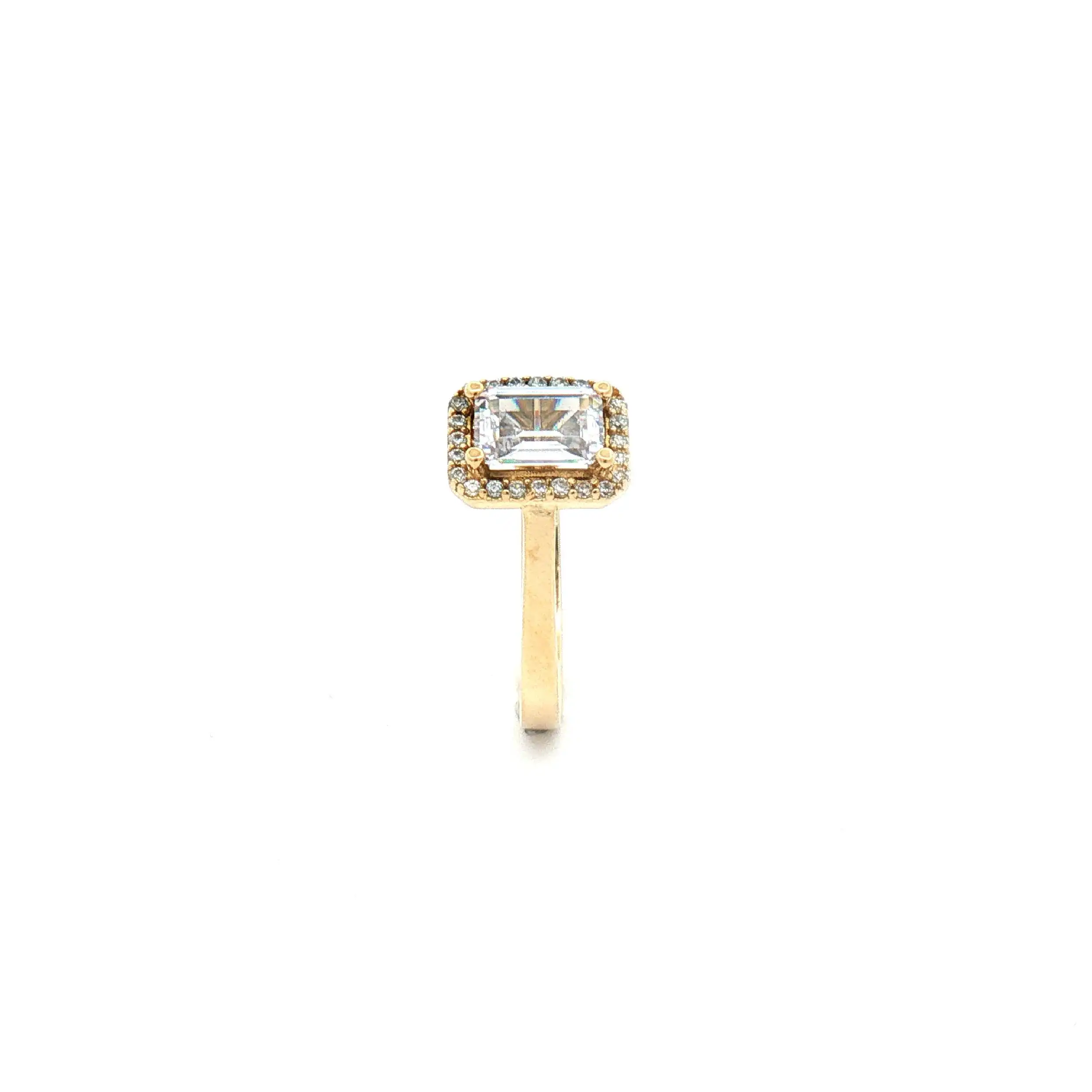 Ring Gelbgold mit Zirkonia Ring Gelbgold mit Zirkonia