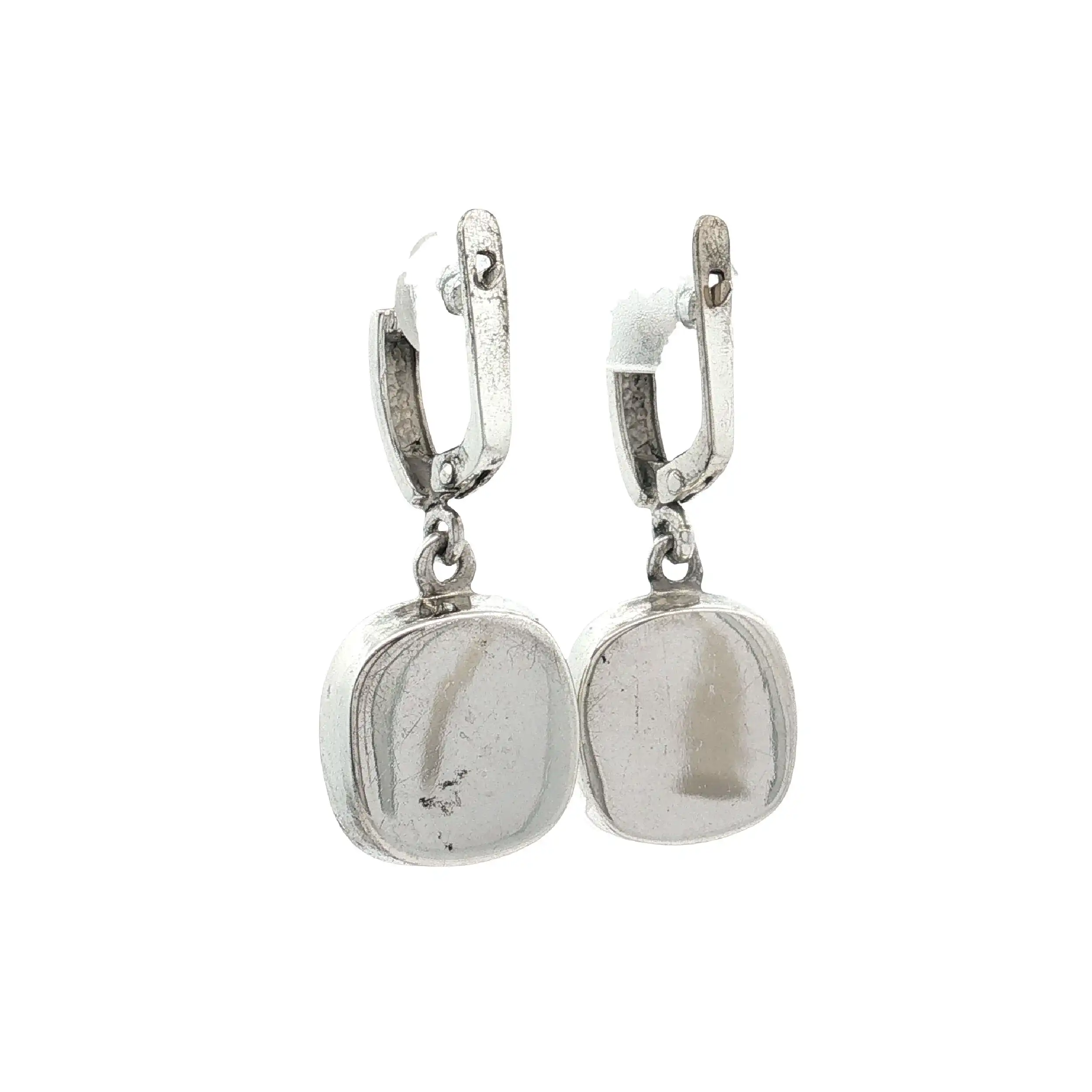 Ohrringe Silber mit Onyx