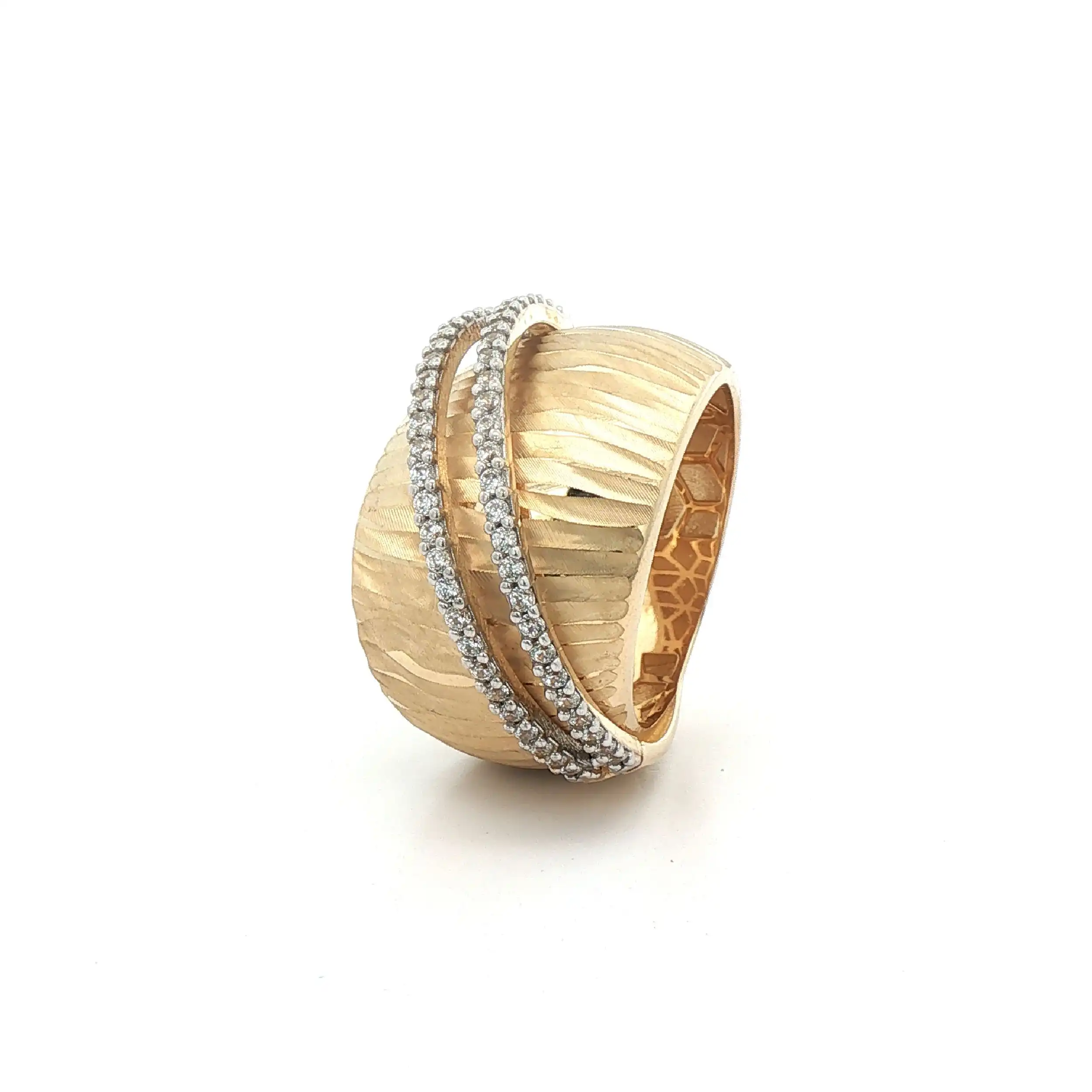 Ring Gelbgold mit Zirkonia