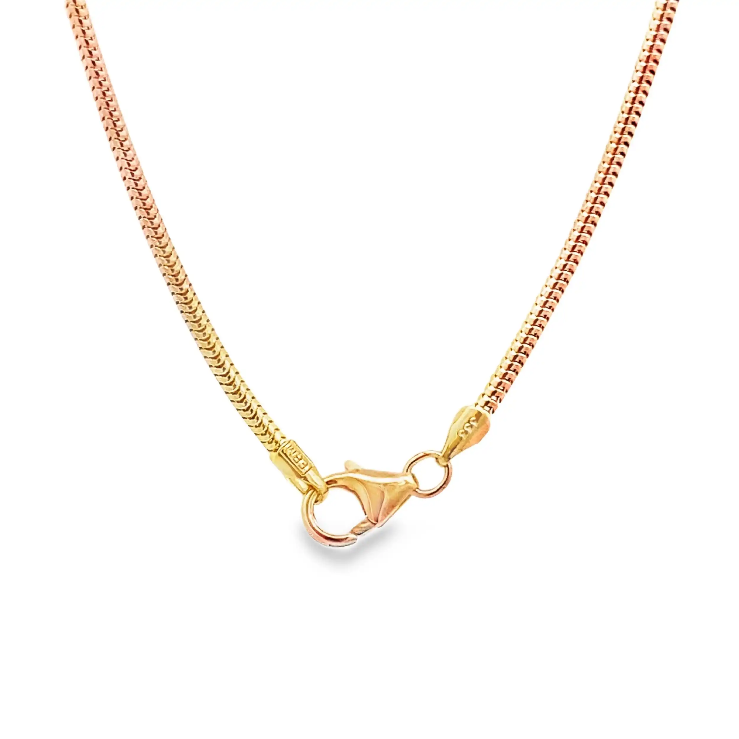Schlangenkette Gelbgold