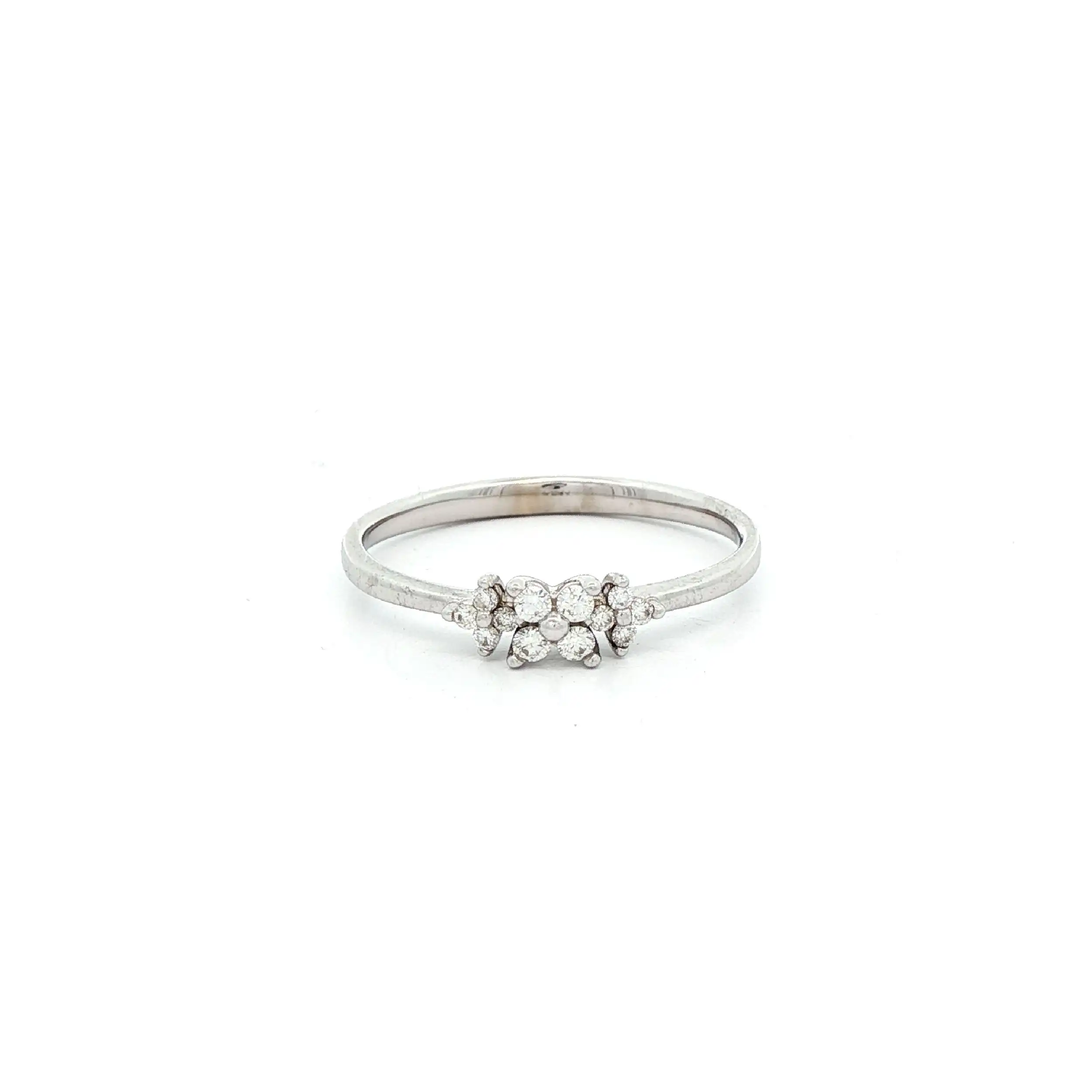 Ring Weißgold mit Brillanten