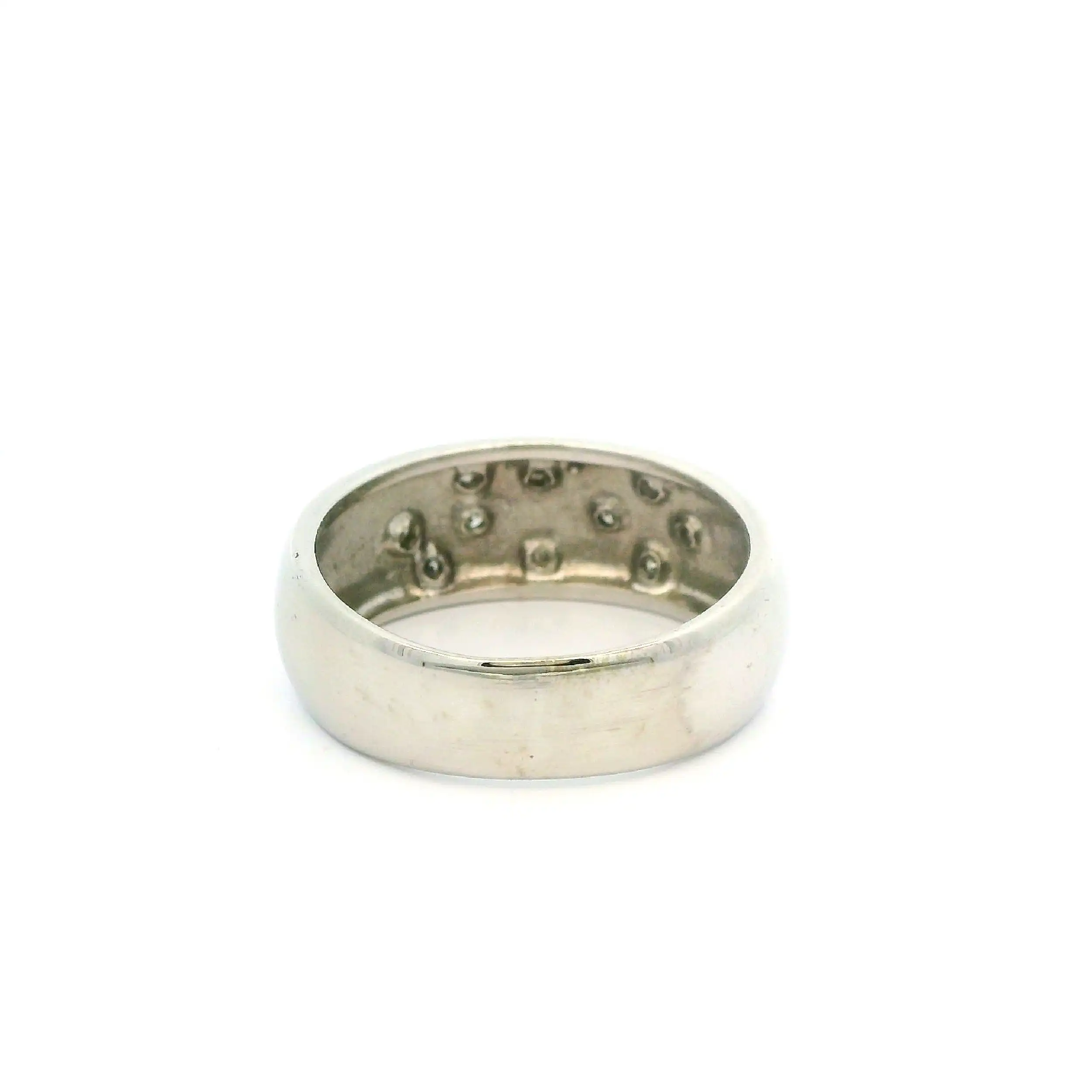 Ring Weißgold mit Diamanten Ring Weißgold mit Diamanten