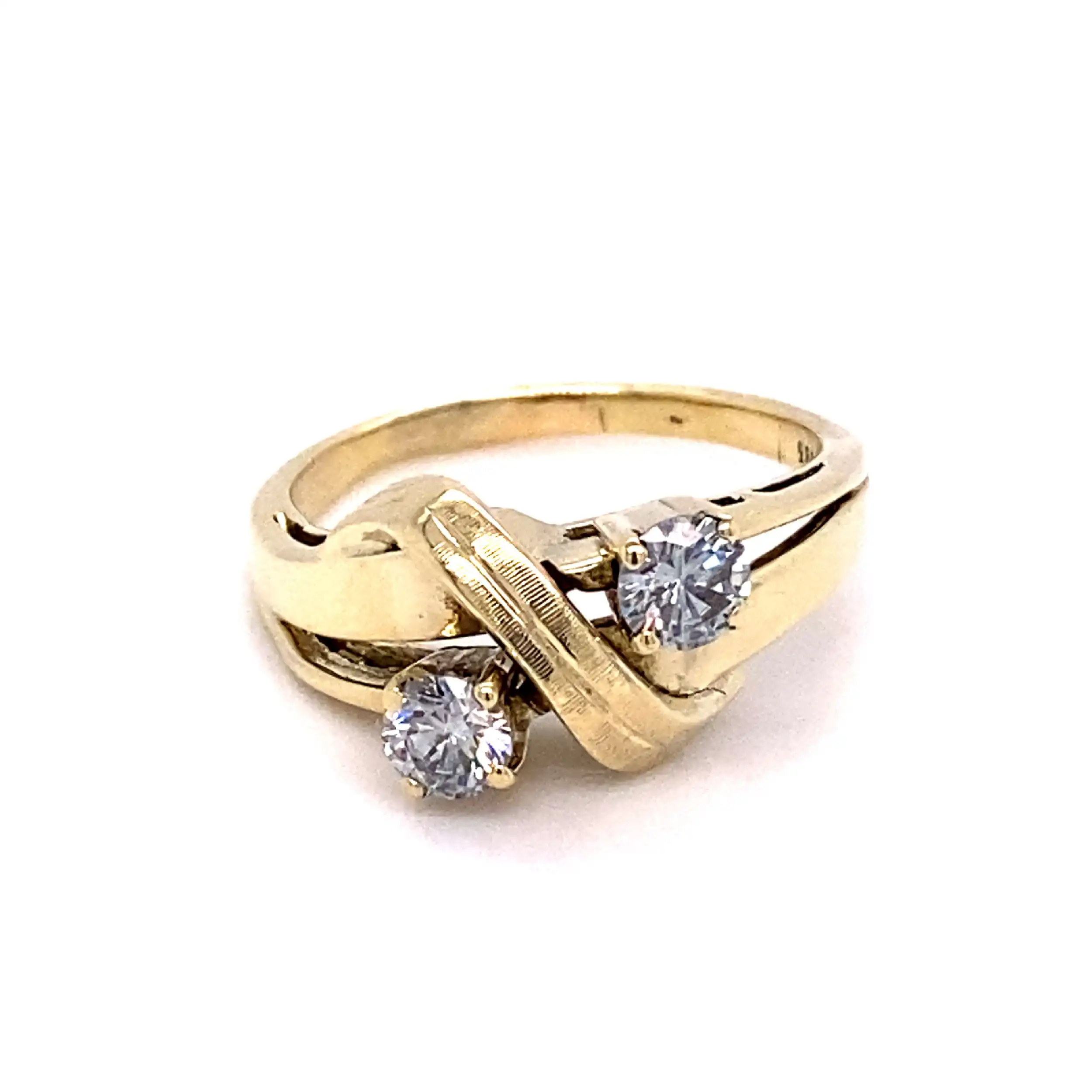 Ring Gelbgold mit Brillanten Ring Gelbgold mit Brillanten