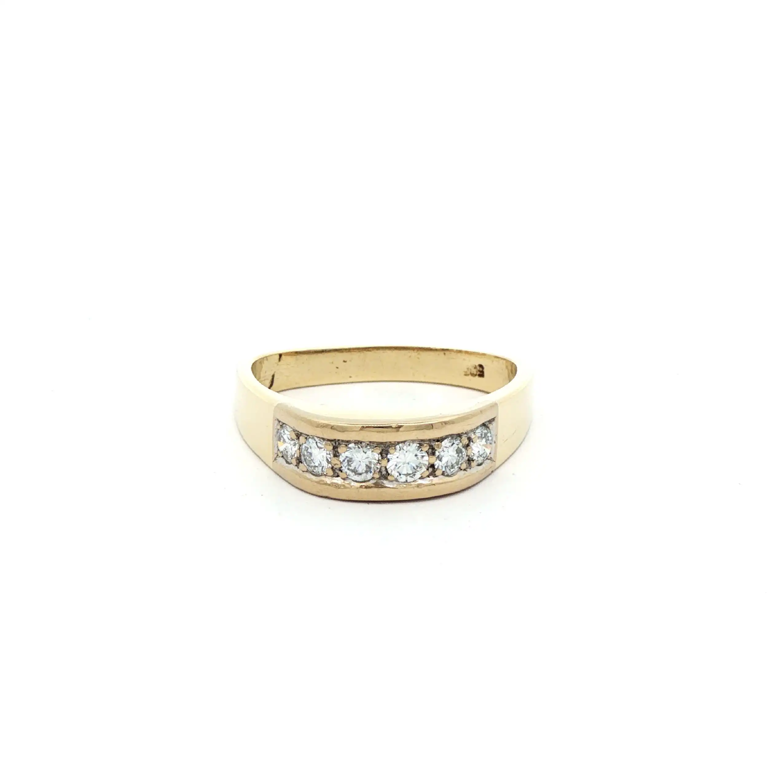 Ring Gelbgold mit Brillanten