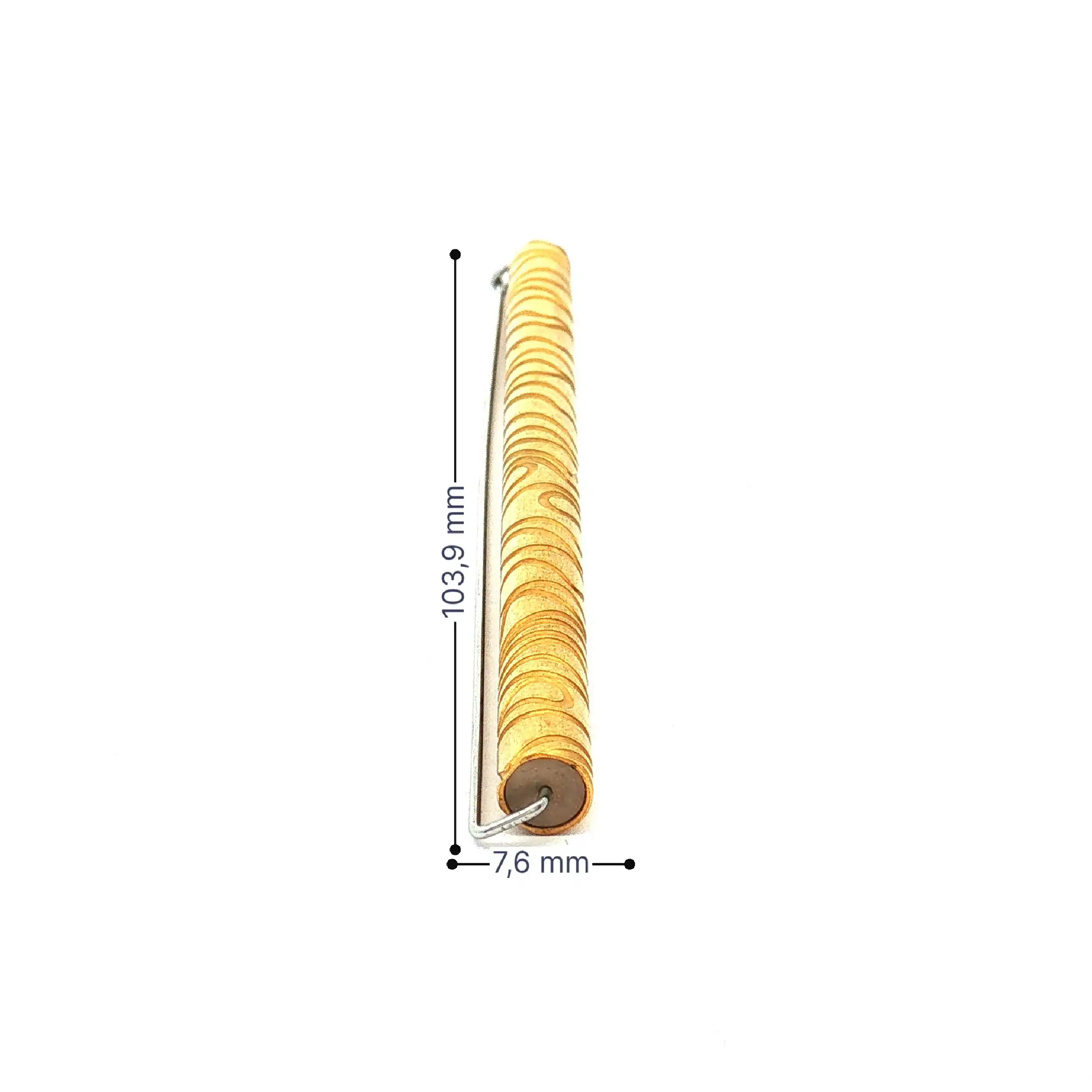 Niessing Nadel "Massart" 900er Warm Yellow Gold Niessing Nadel "Massart" 900er Warm Yellow Gold