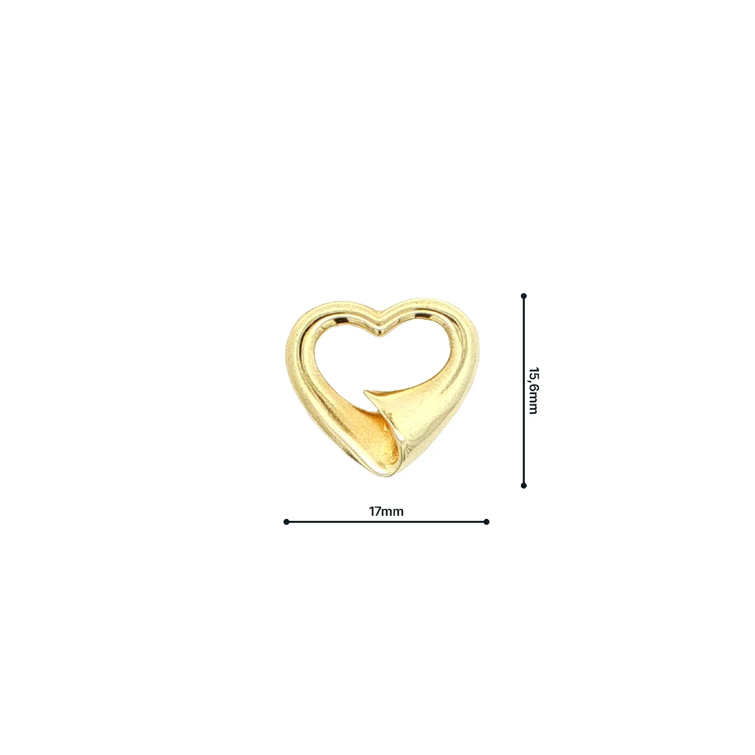 Anhänger Gelbgold Herz von "Christ" Anhänger Gelbgold Herz von "Christ"