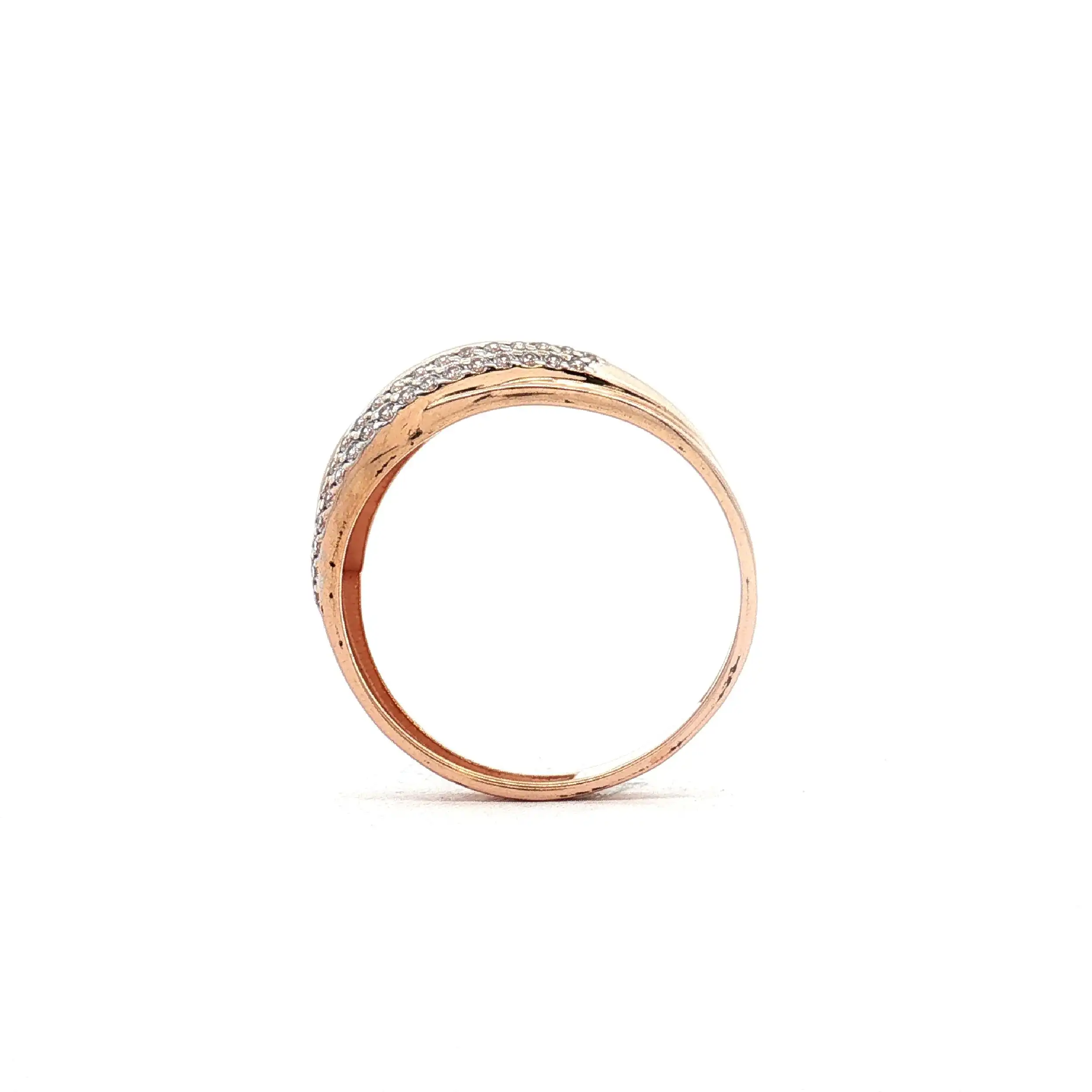 Ring Roségold mit Zirkonia