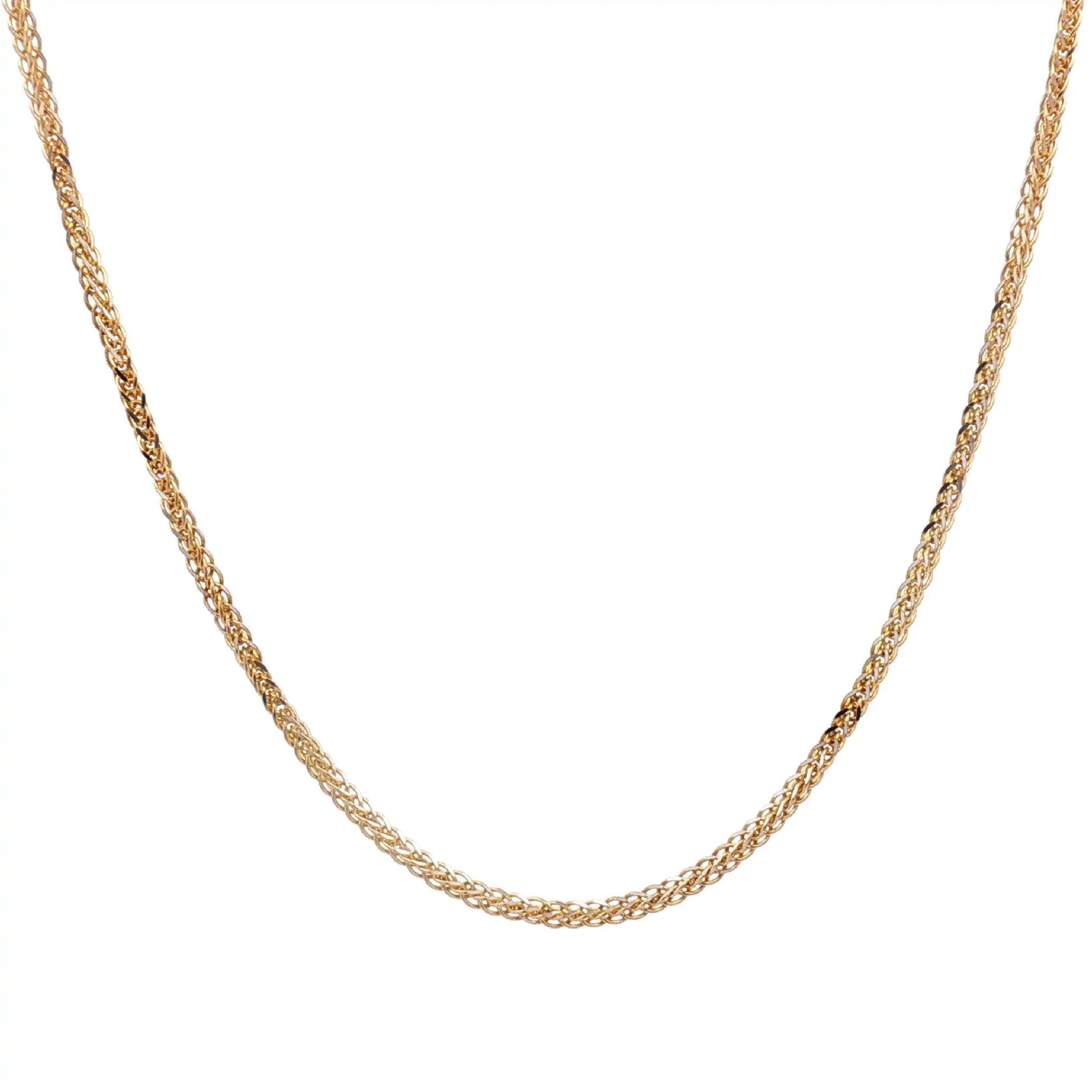 Zopfkette Gelbgold Zopfkette Gelbgold