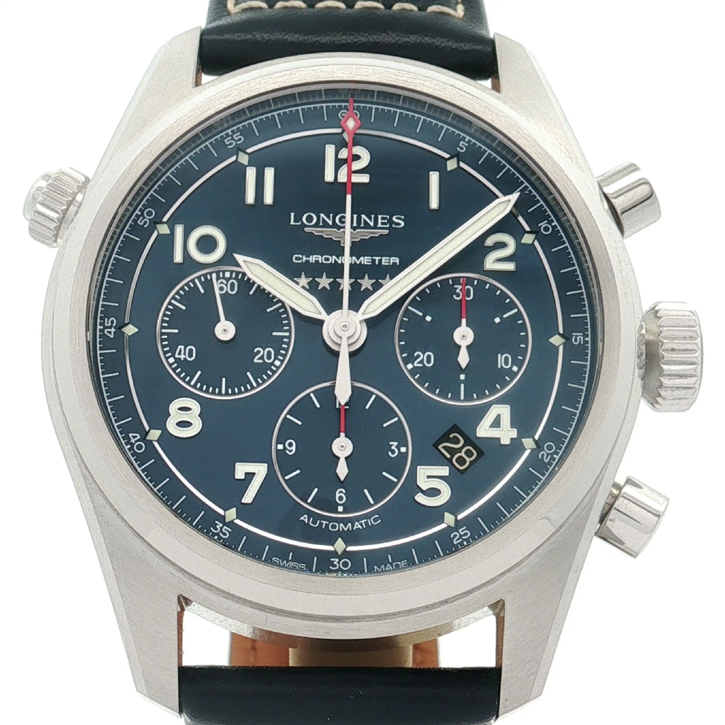 Herrenuhr Longines Spirit Chronograph Chronometer im Fullset Herrenuhr Longines Spirit Chronograph Chronometer im Fullset