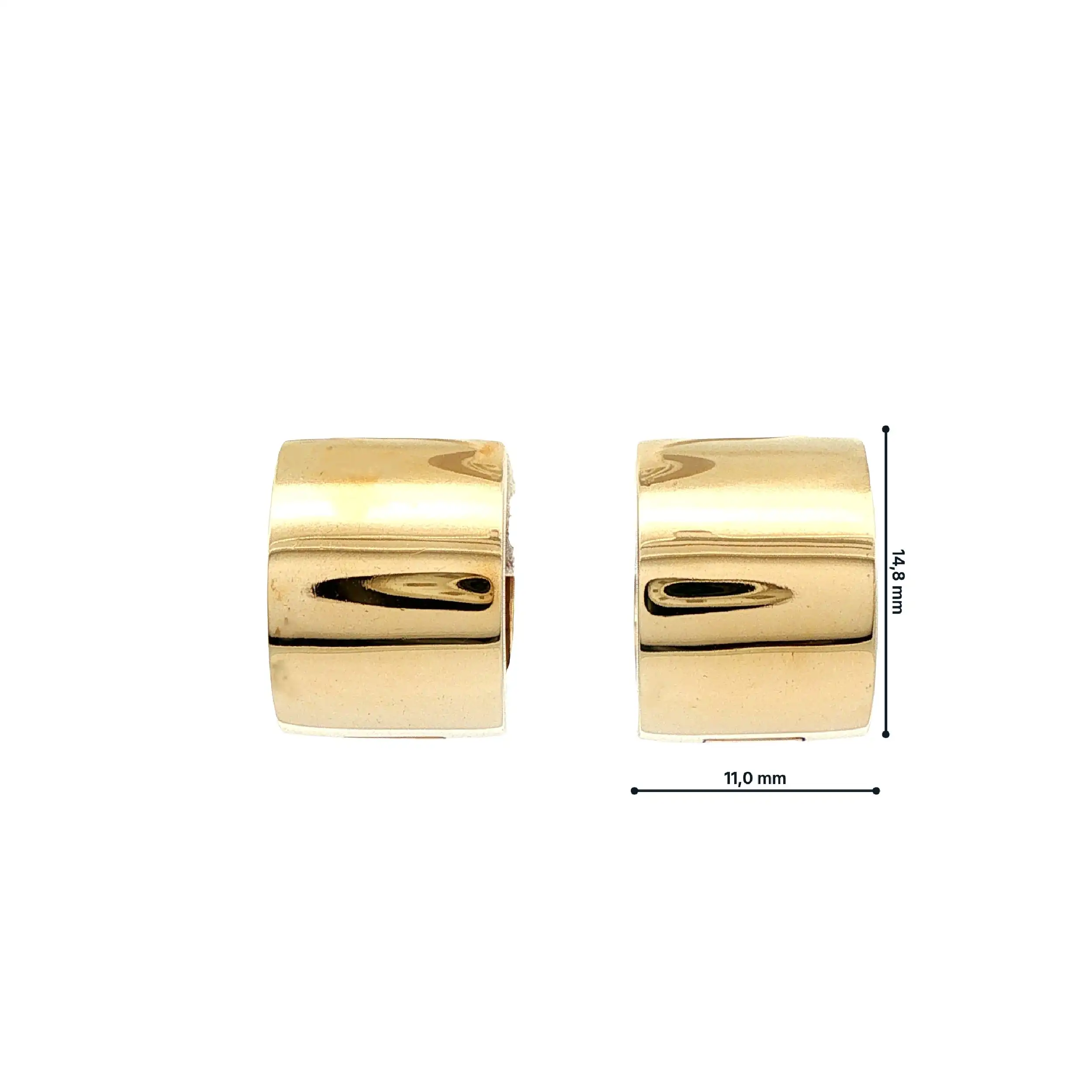Creolen Gelbgold Creolen Gelbgold