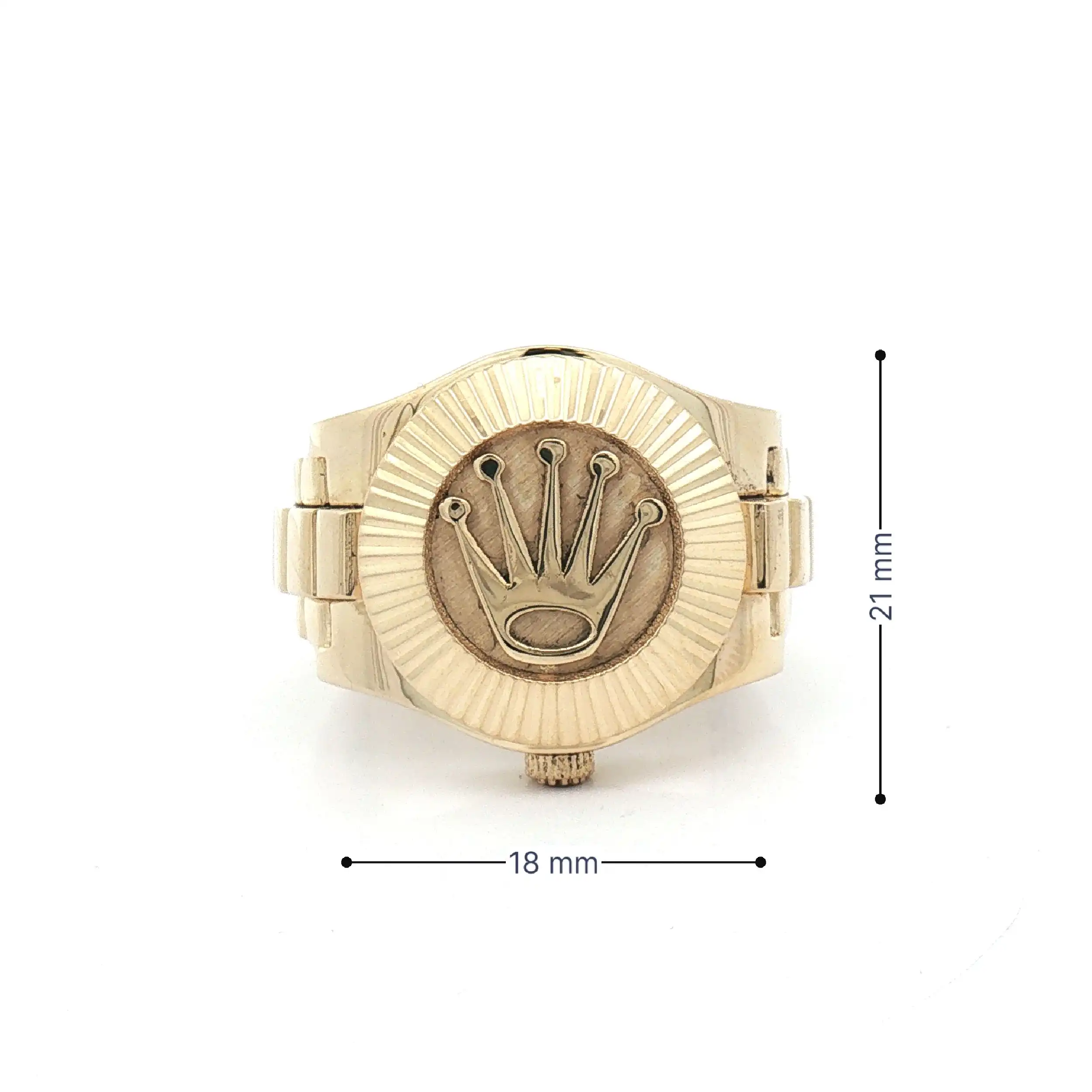 Ring Gelbgold Krone Ring Gelbgold Krone