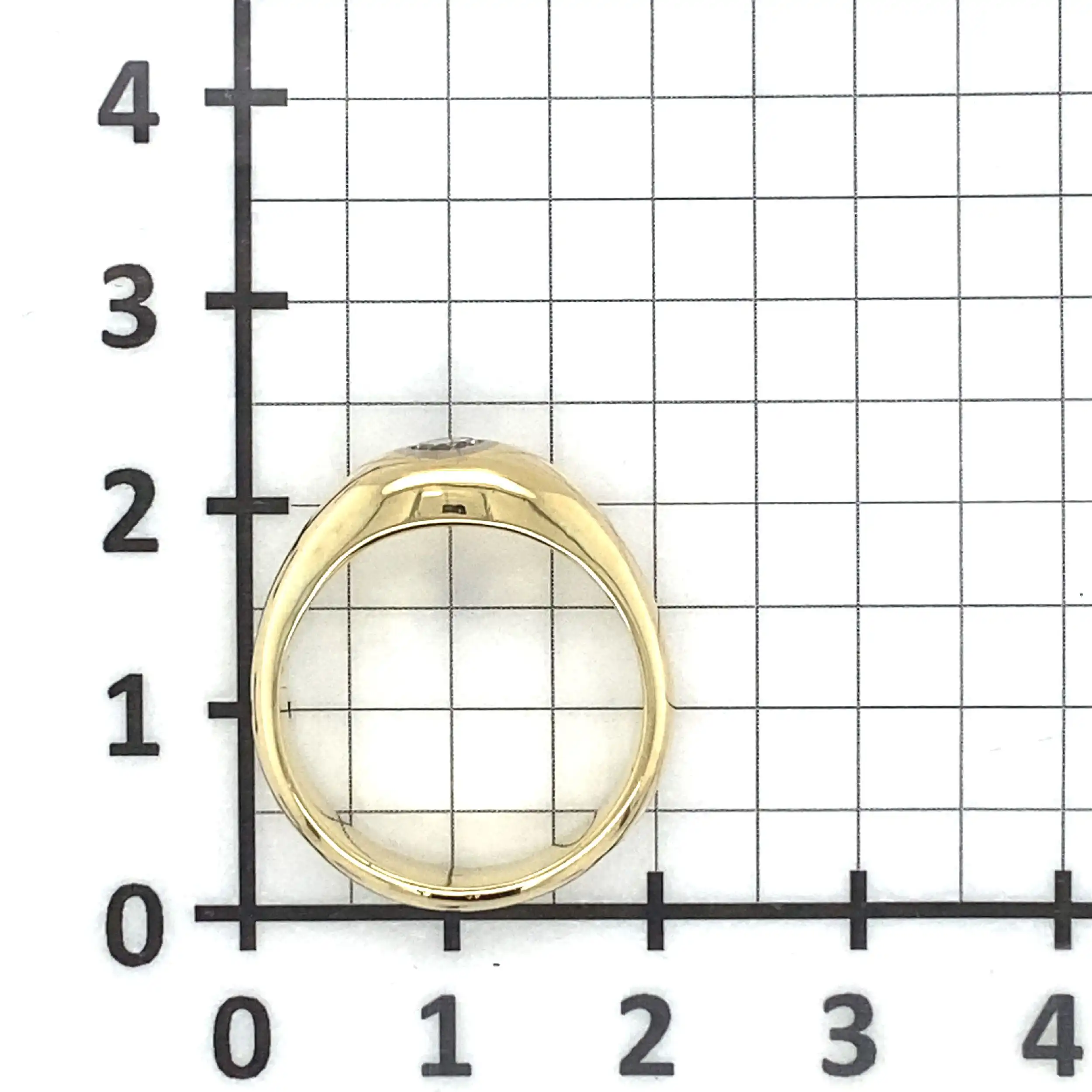Ring Gelbgold mit Brillant Ring Gelbgold mit Brillant
