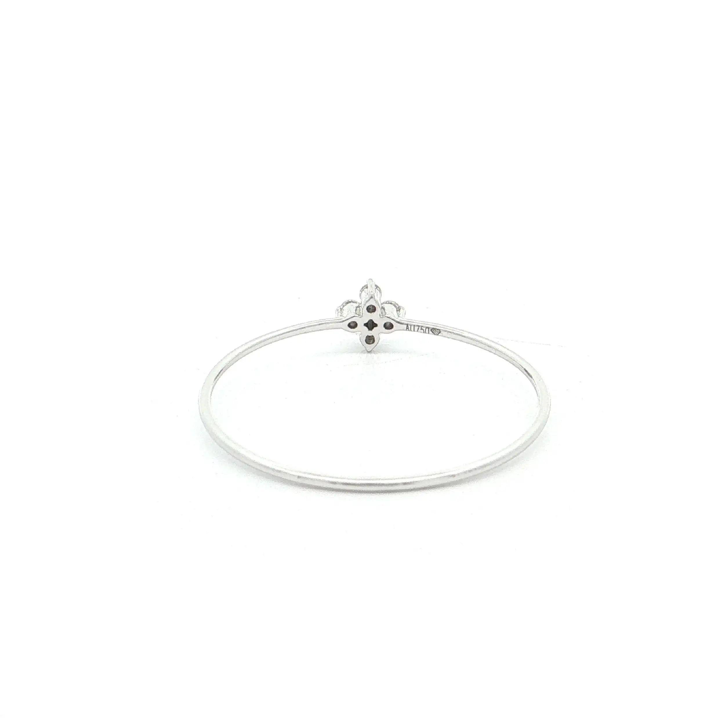 Ring Weißgold mit Brillanten Ring Weißgold mit Brillanten