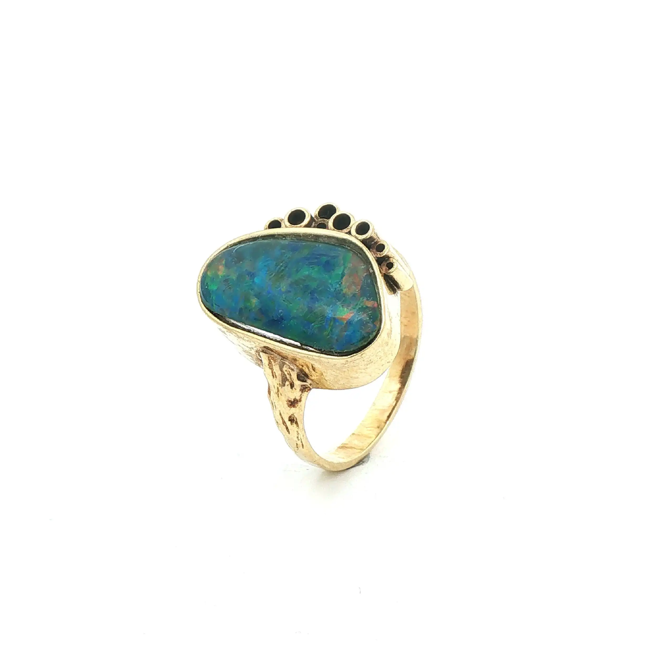 Ring Gelbgold mit Opal