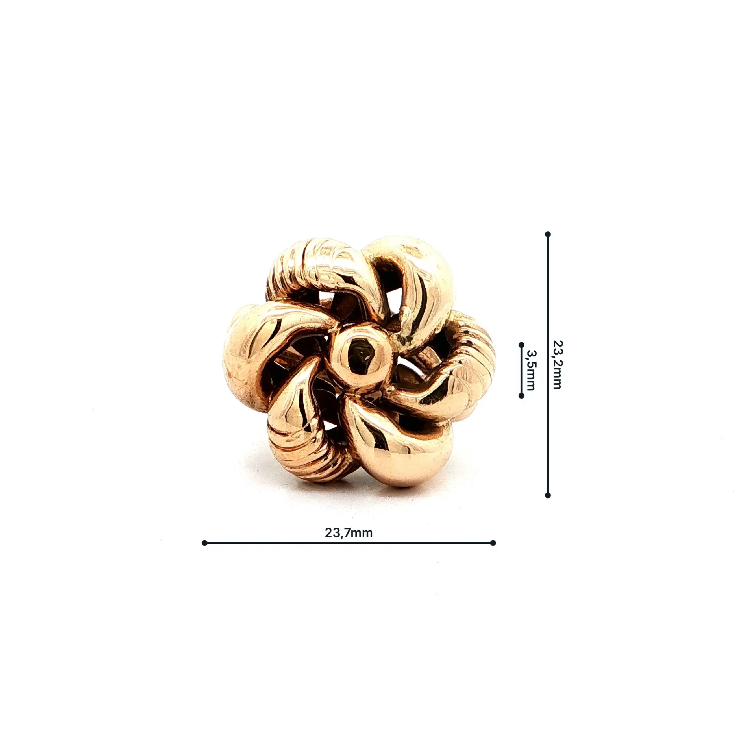 Knotenring Roségold Knotenring Roségold