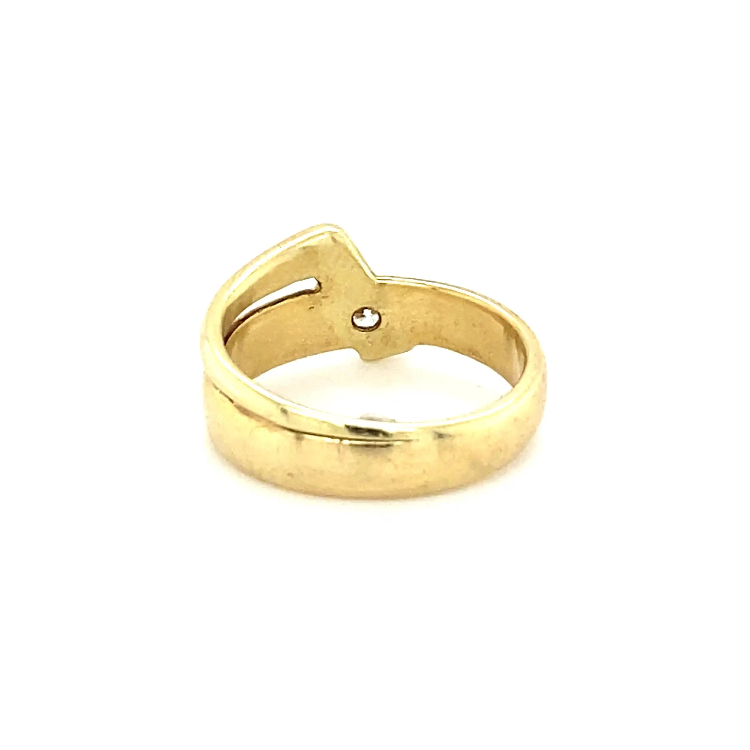 Ring Gelbgold mit Brillant Ring Gelbgold mit Brillant