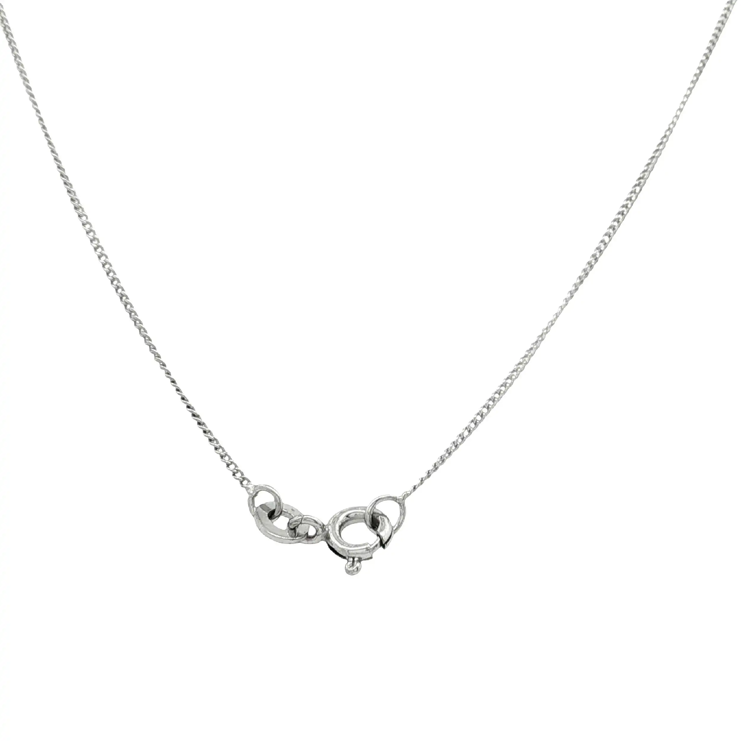 Kette mit Herzanhänger Brillantbesatz