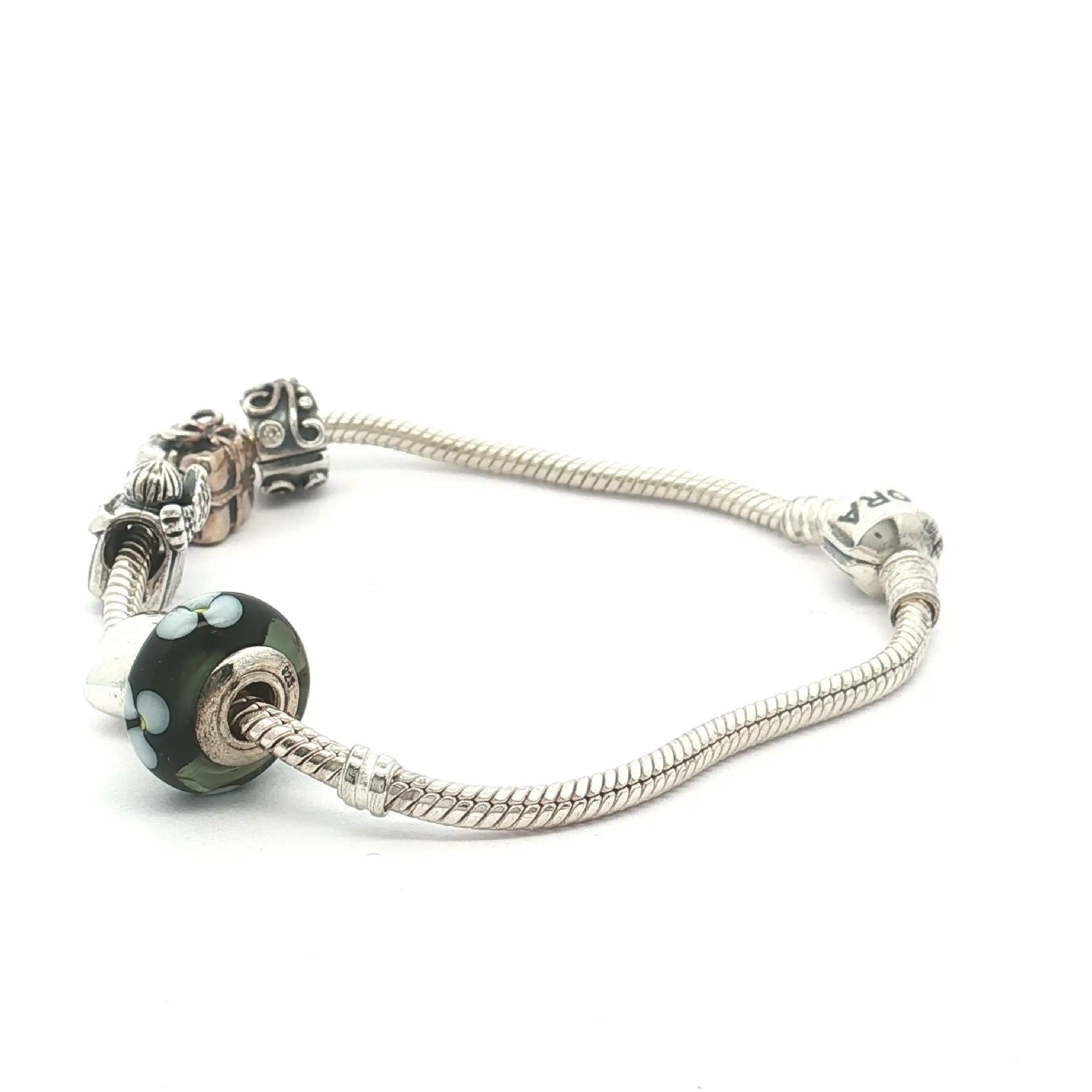 Armband Pandora mit 5 Charms