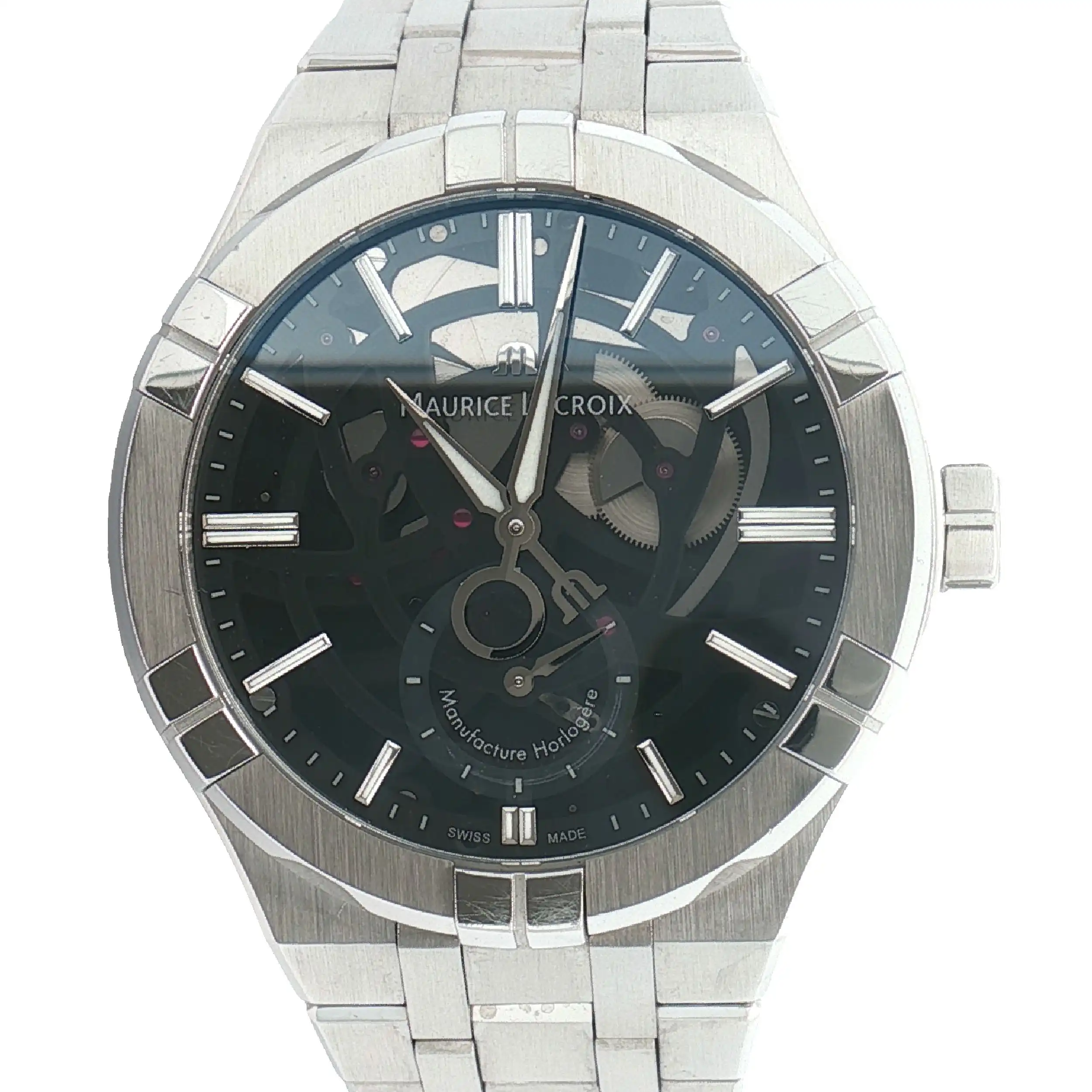 Herrenuhr Maurice Lacroix Aikon Mercury Automatik im Fullset Herrenuhr Maurice Lacroix Aikon Mercury Automatik im Fullset