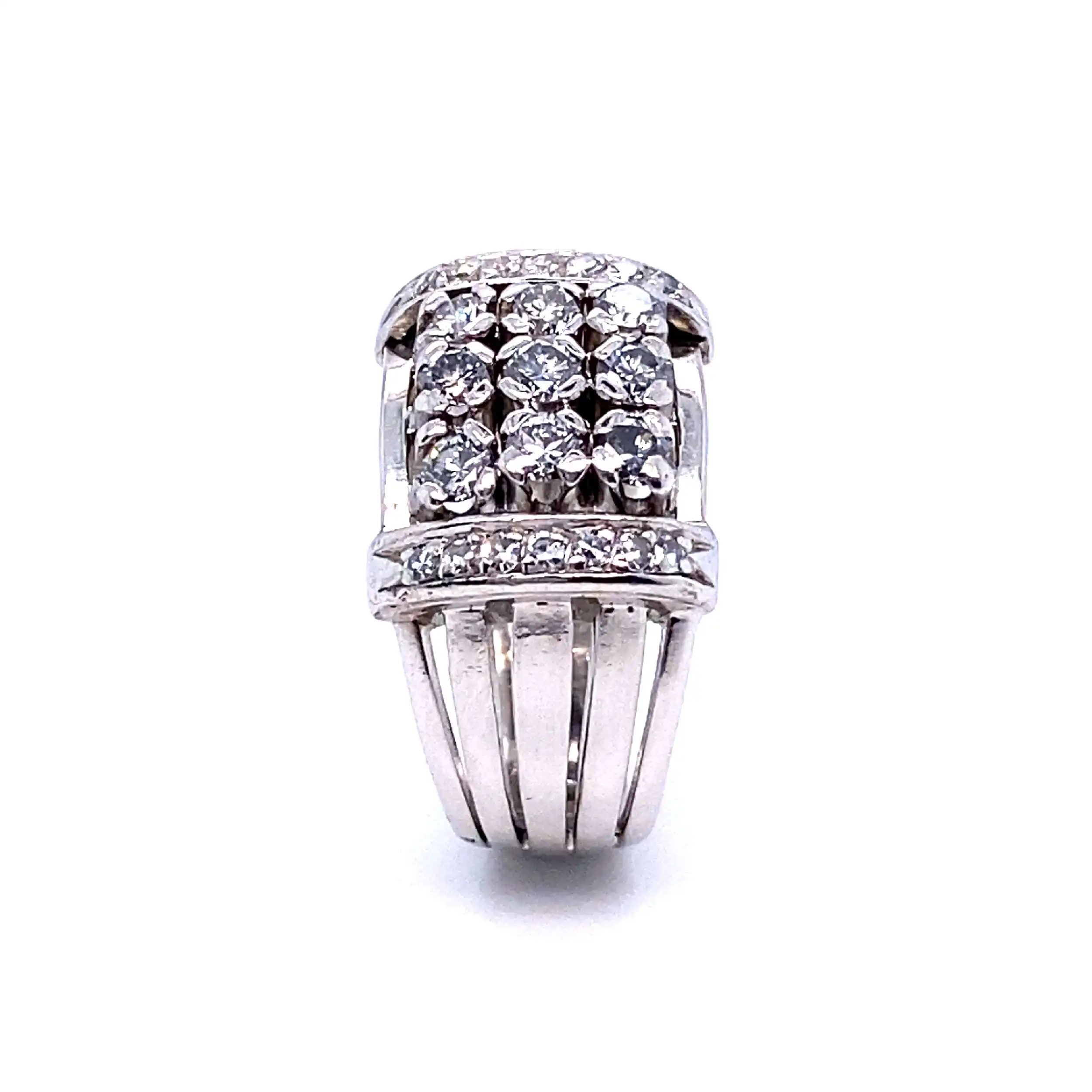 Ring Weißgold mit Brillanten Ring Weißgold mit Brillanten