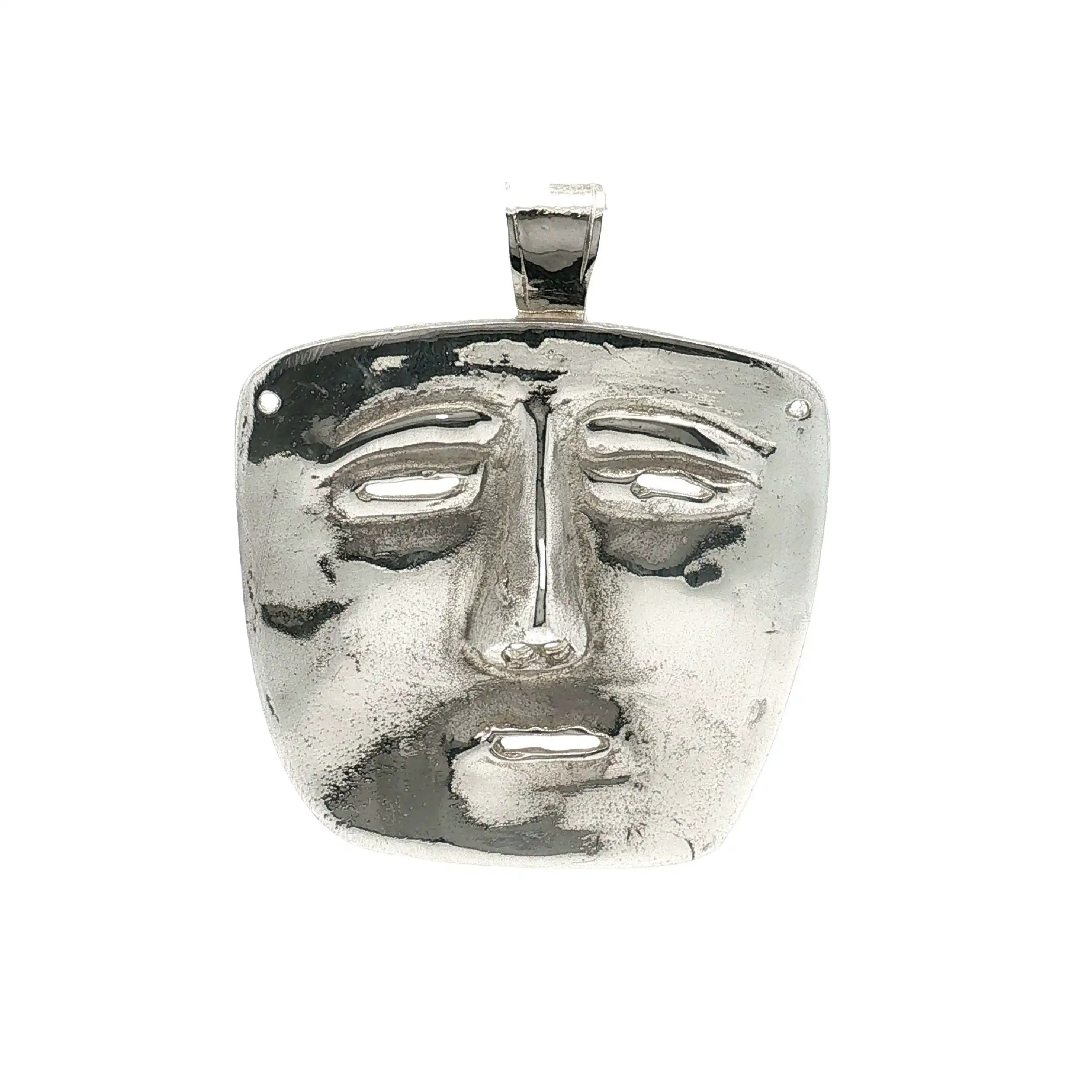 Anhänger Silber Gesicht / Maske
